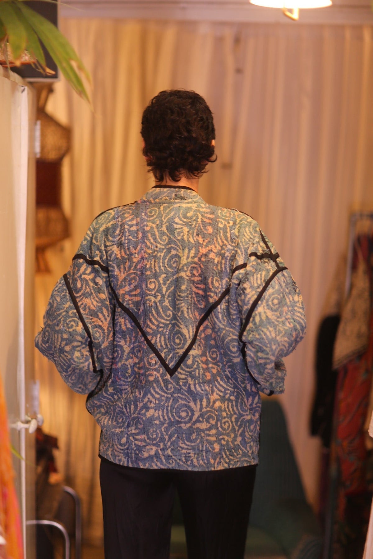 INDIGO KANTHA JACKET THANDAR - MOMO STUDIO BERLIN - Berlin Concept Store - sustainable & ethical fashion