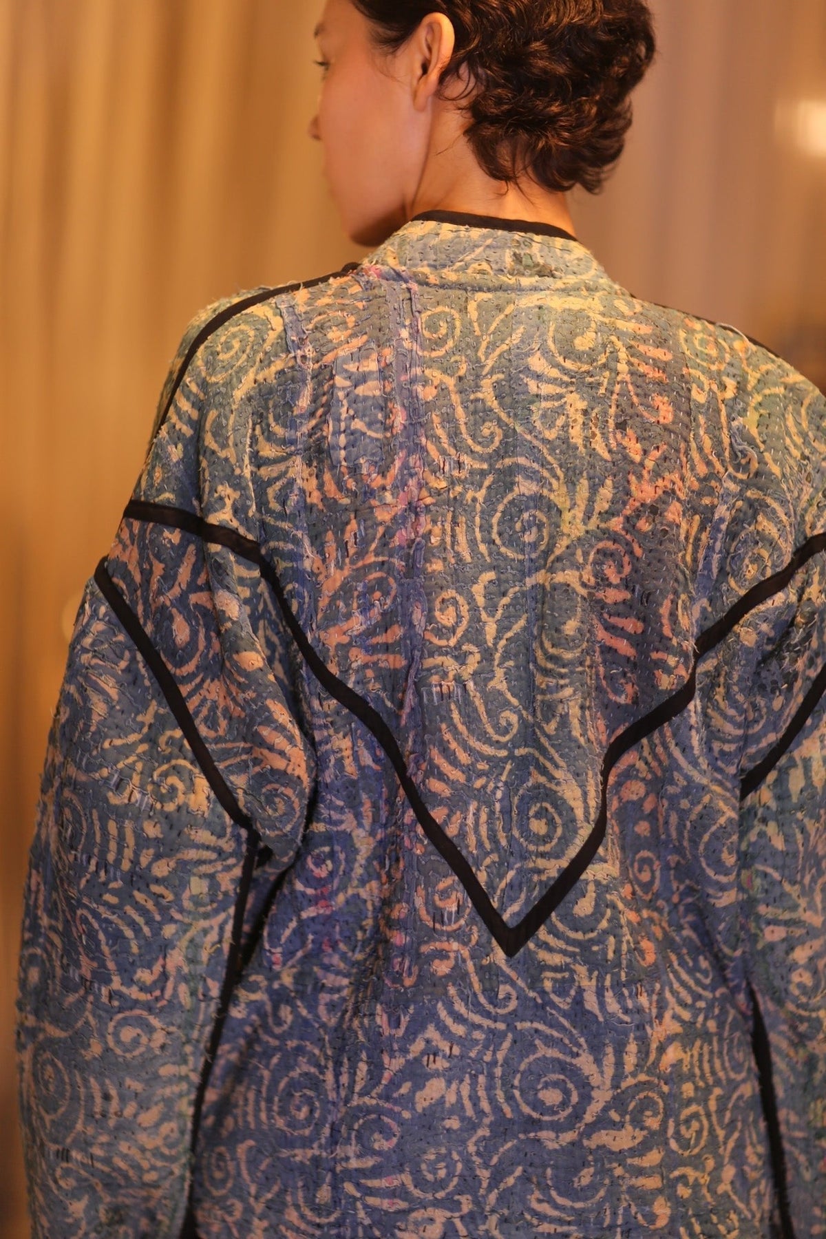 INDIGO KANTHA JACKET THANDAR - MOMO STUDIO BERLIN - Berlin Concept Store - sustainable & ethical fashion