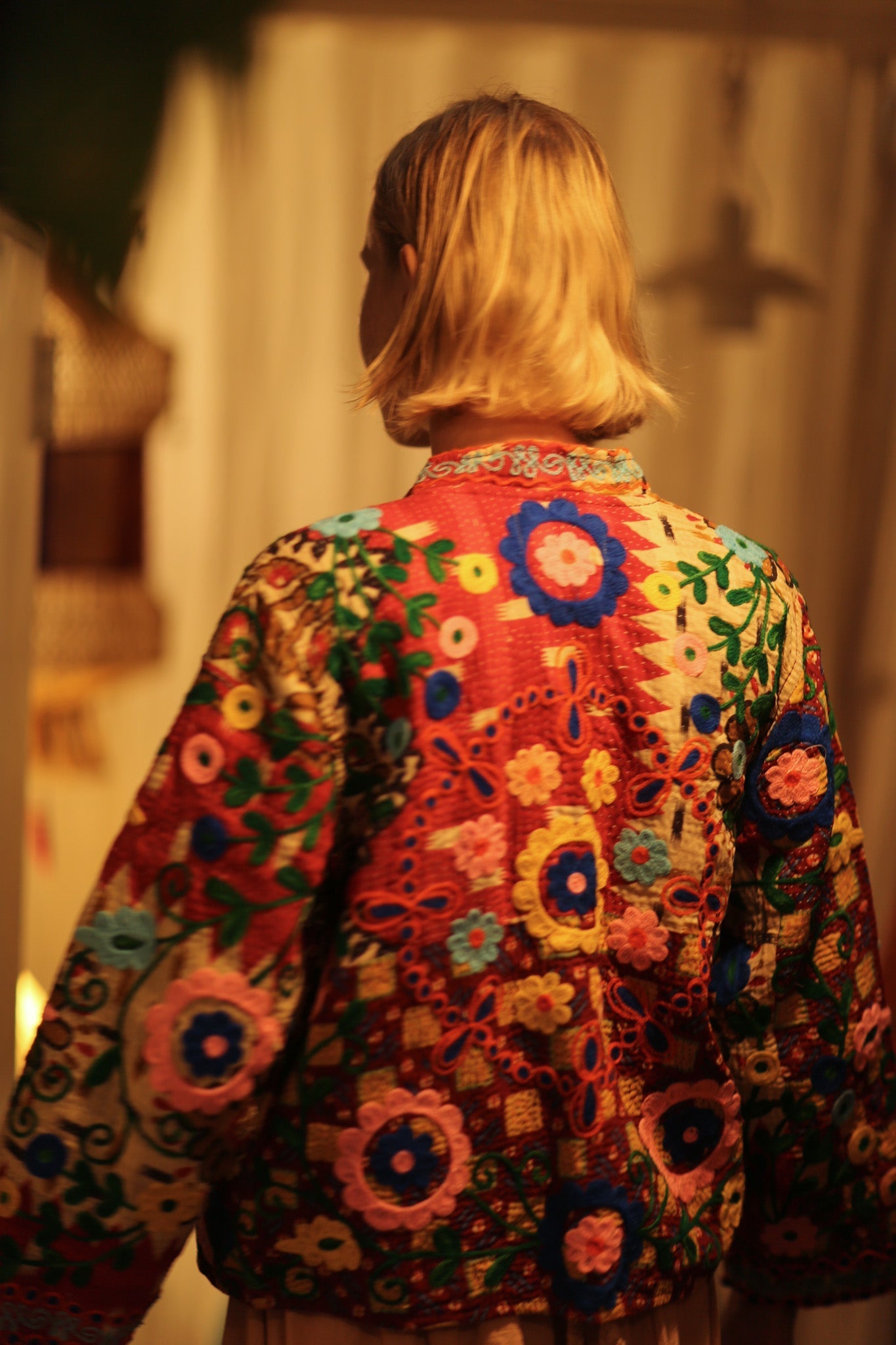 JACKET INGRID ZARINA EMBROIDERED - MOMO STUDIO BERLIN - Berlin Concept Store - sustainable & ethical fashion