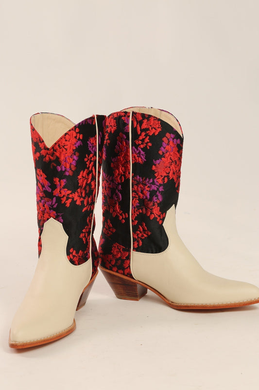 JACQUARD WESTERN BOOTS ARINA - MOMO STUDIO BERLIN - Berlin Concept Store - sustainable & ethical fashion