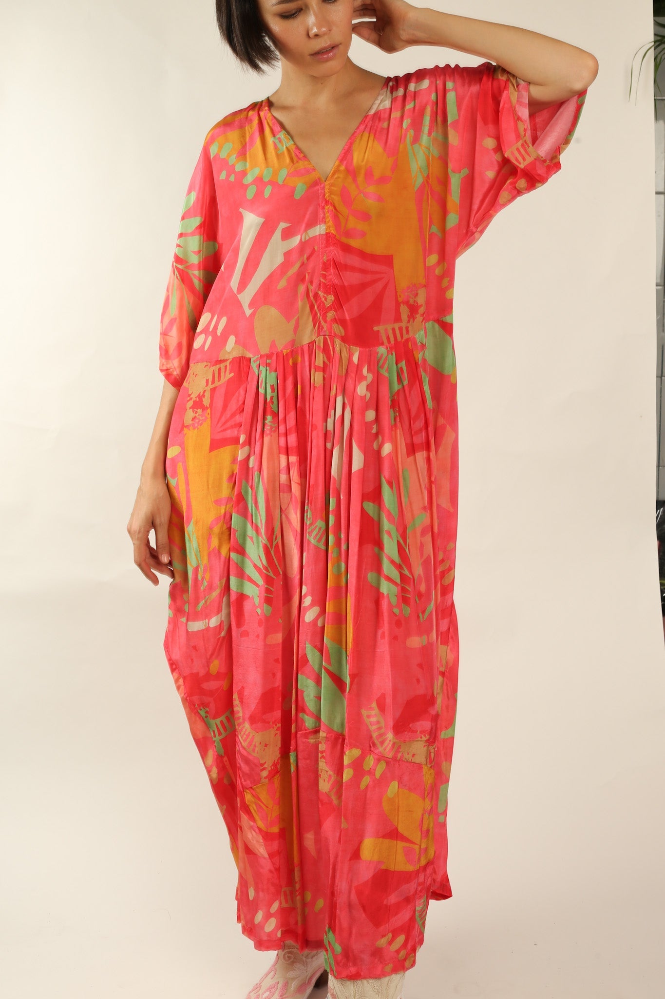 KAFTAN DRESS CURU - MOMO STUDIO BERLIN - Berlin Concept Store - sustainable & ethical fashion