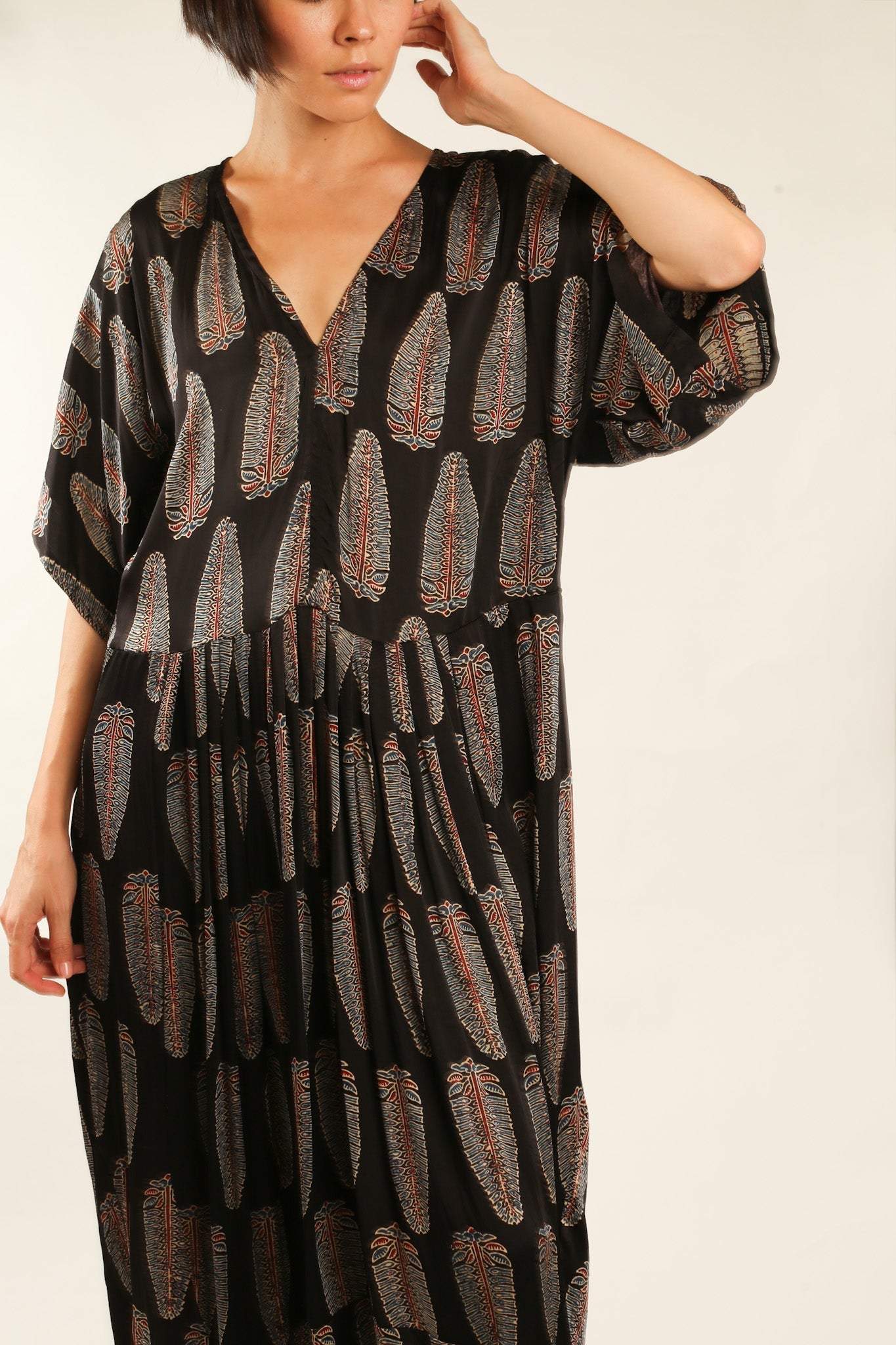 KAFTAN DRESS CURU - MOMO STUDIO BERLIN - Berlin Concept Store - sustainable & ethical fashion