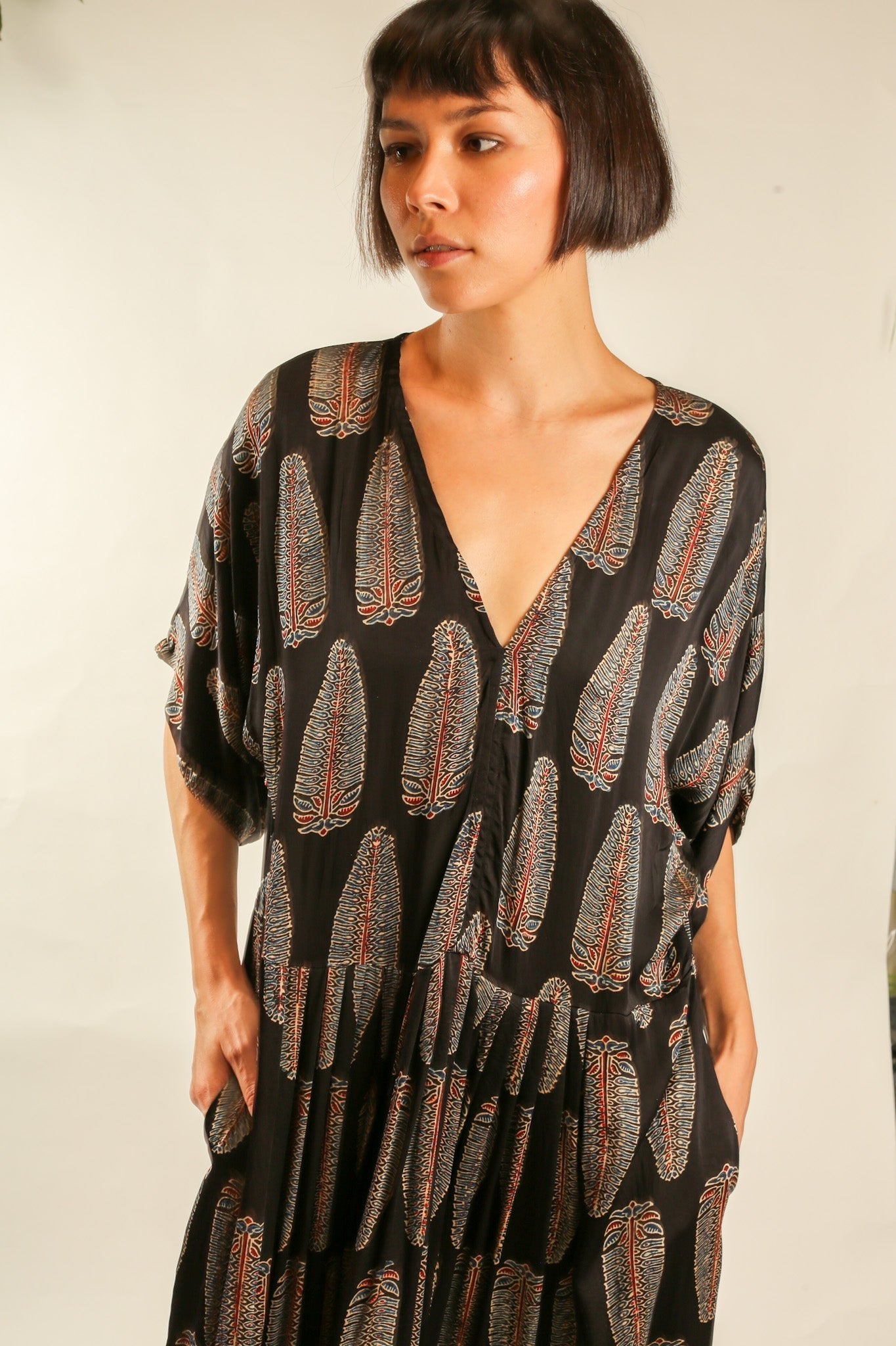 KAFTAN DRESS CURU - MOMO STUDIO BERLIN - Berlin Concept Store - sustainable & ethical fashion