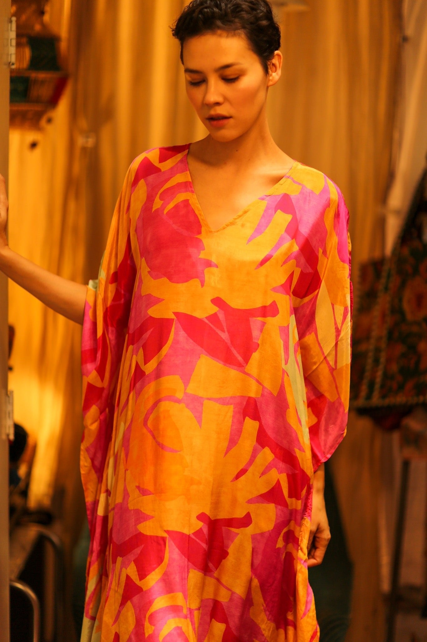 KAFTAN DRESS FAERIS - MOMO STUDIO BERLIN - Berlin Concept Store - sustainable & ethical fashion