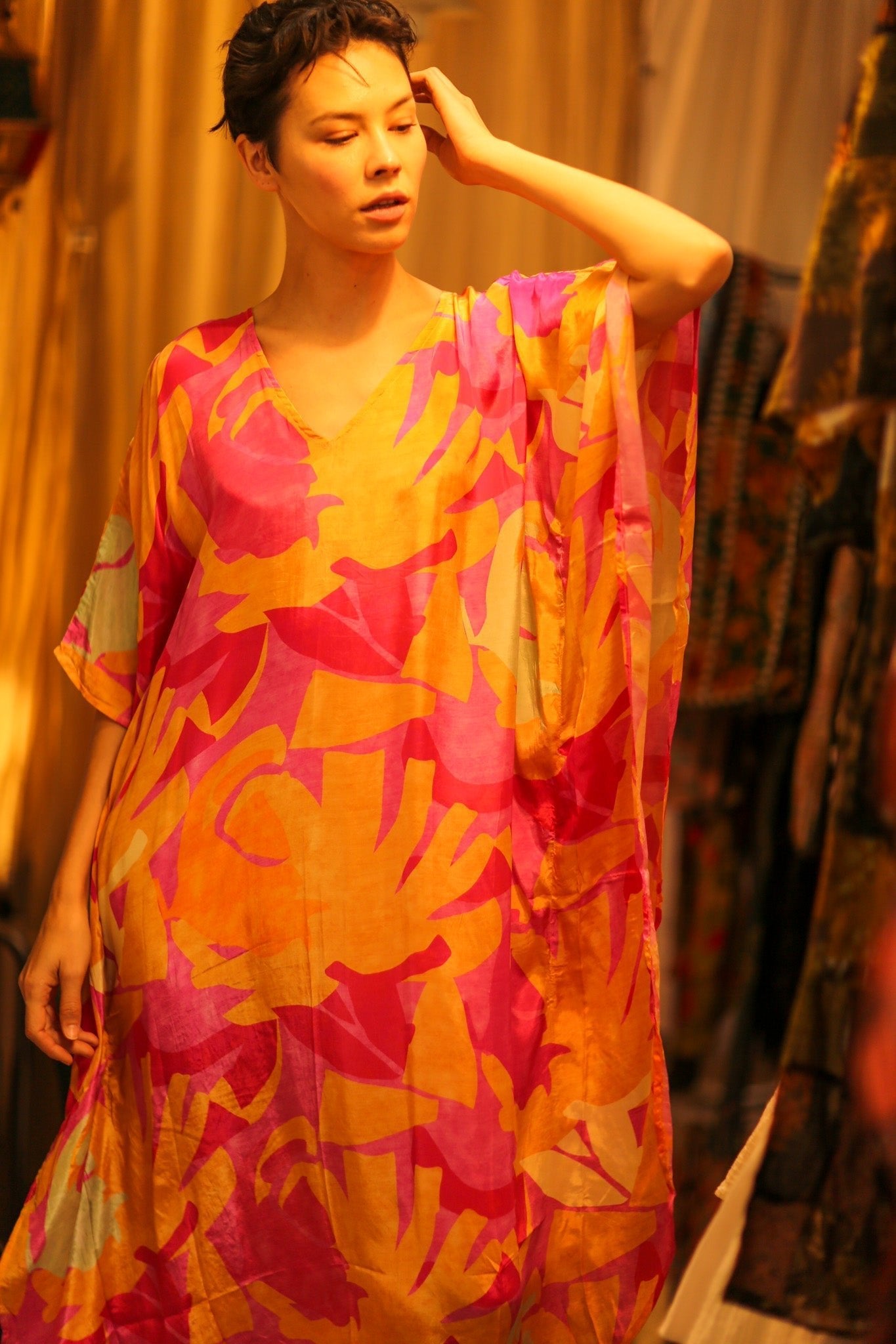 KAFTAN DRESS FAERIS - MOMO STUDIO BERLIN - Berlin Concept Store - sustainable & ethical fashion