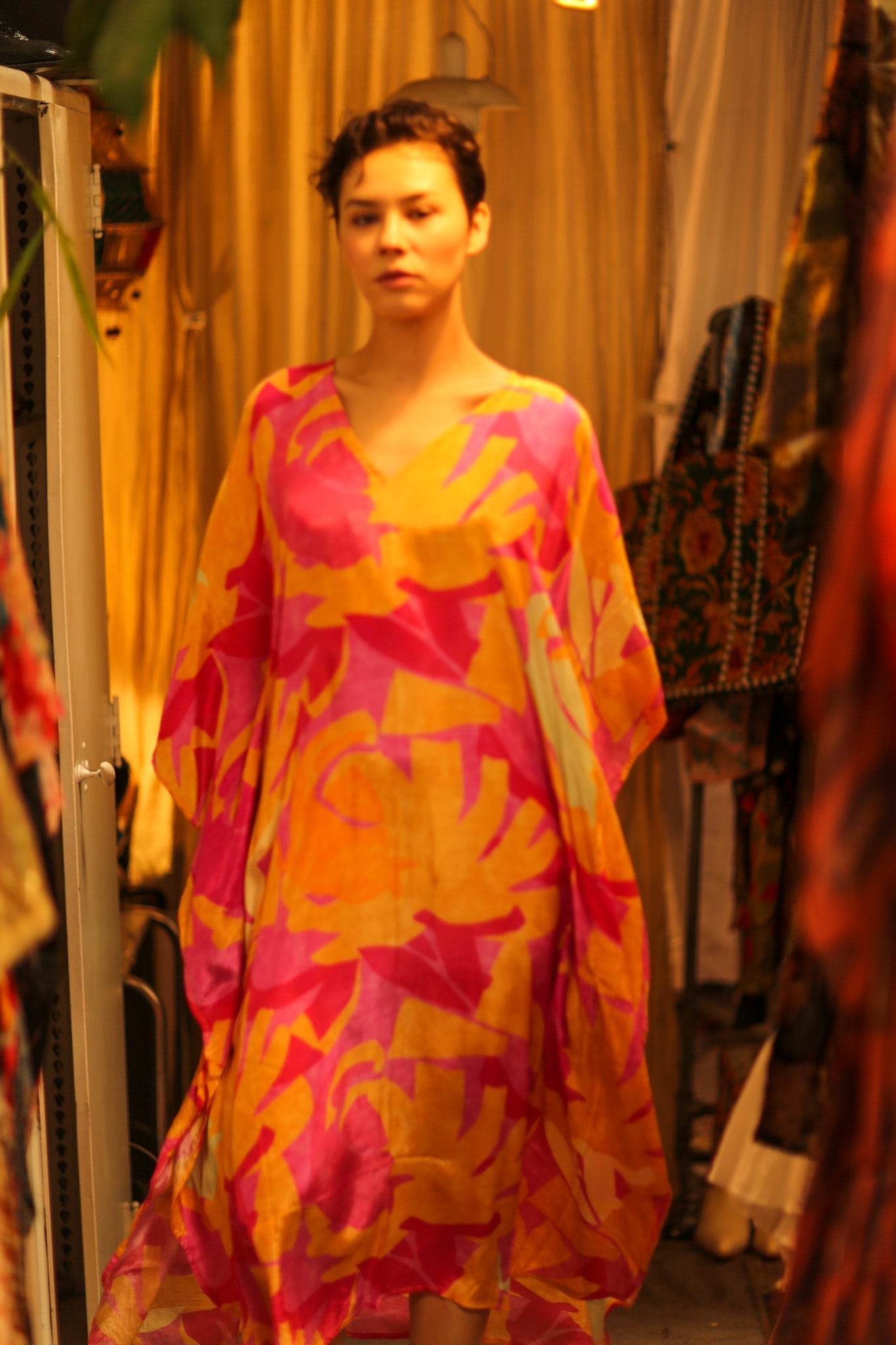 KAFTAN DRESS FAERIS - MOMO STUDIO BERLIN - Berlin Concept Store - sustainable & ethical fashion