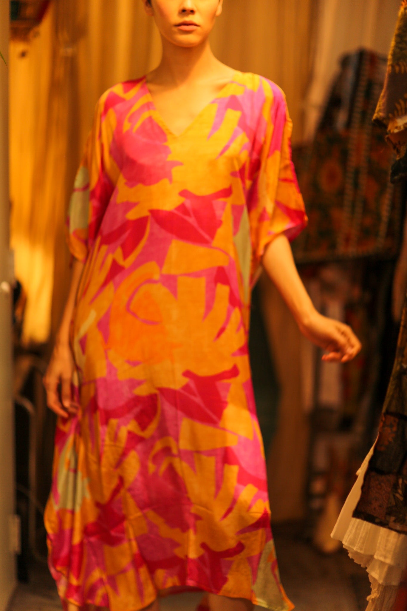 KAFTAN DRESS FAERIS - MOMO STUDIO BERLIN - Berlin Concept Store - sustainable & ethical fashion