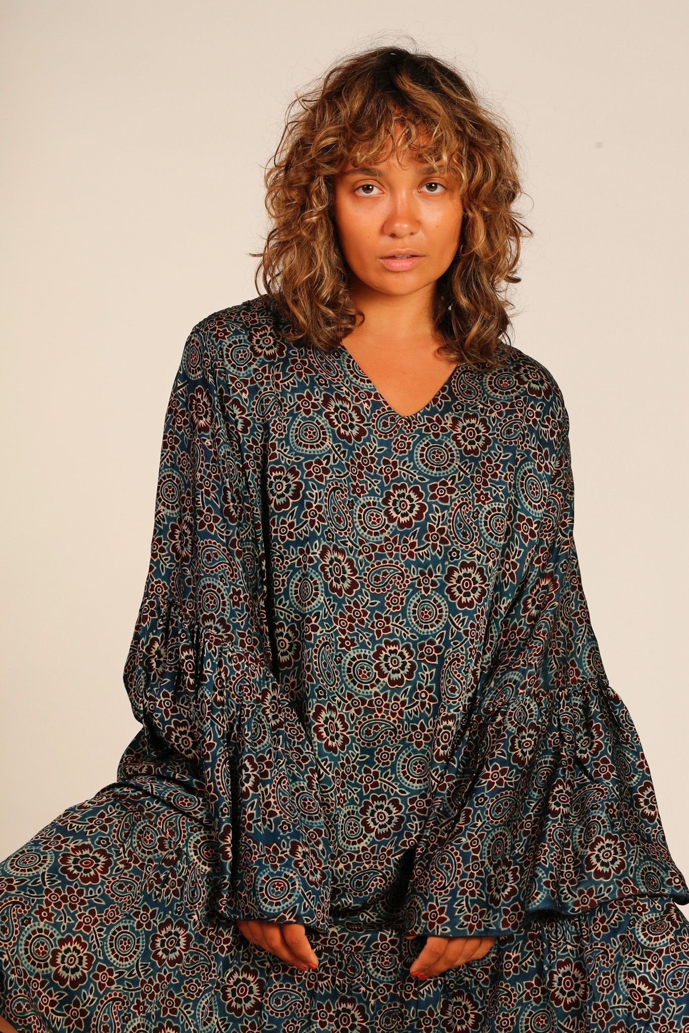 KAFTAN DRESS MANOUSCKA - MOMO STUDIO BERLIN - Berlin Concept Store - sustainable & ethical fashion