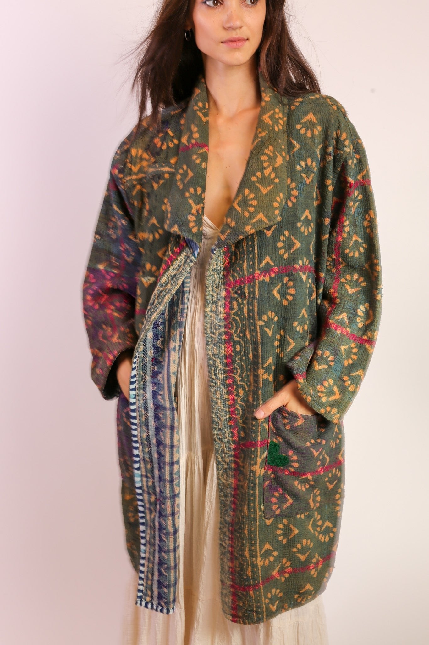 KANTHA COAT JACKET MIMARI - MOMO STUDIO BERLIN - Berlin Concept Store - sustainable & ethical fashion