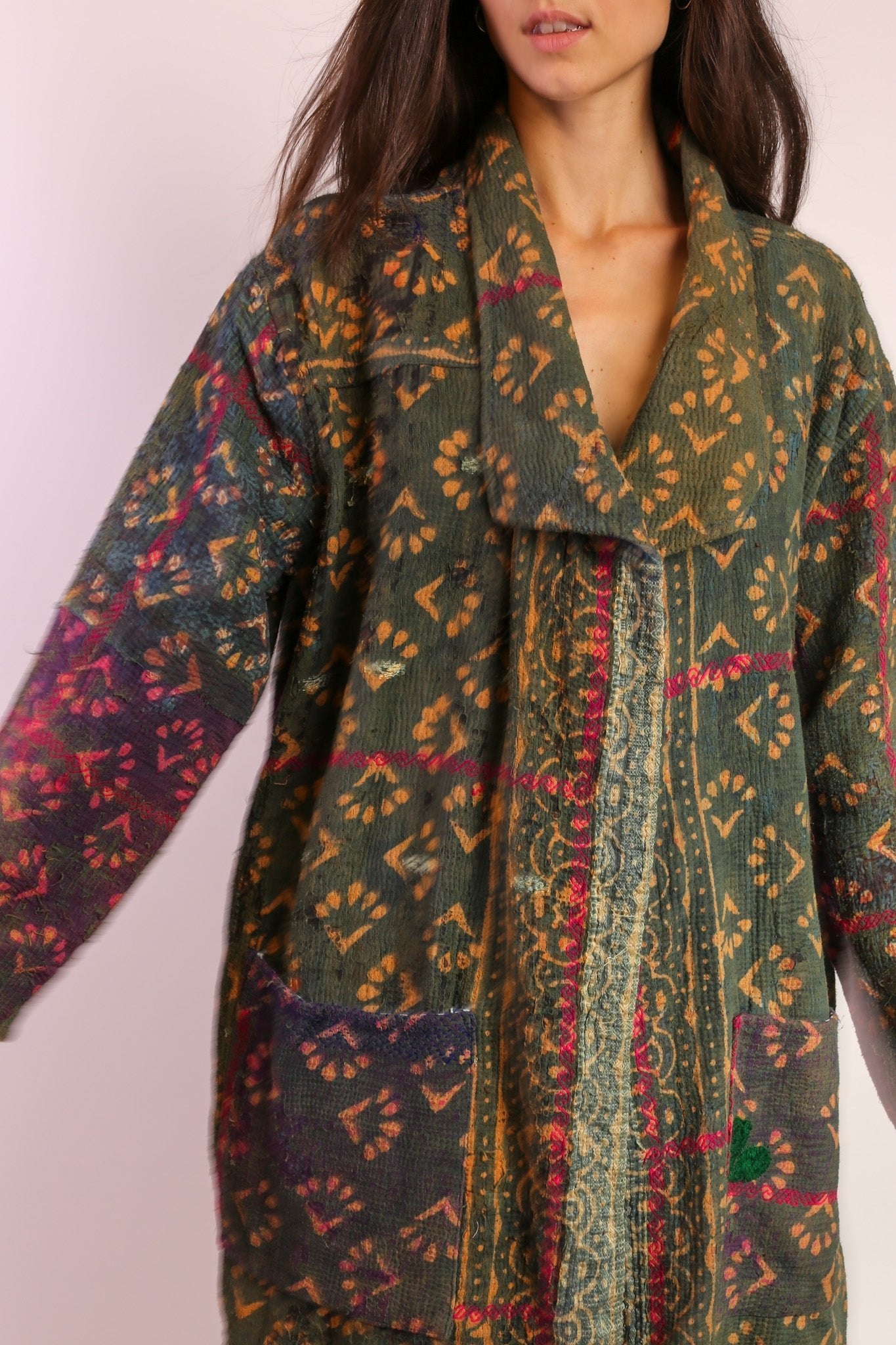 KANTHA COAT JACKET MIMARI - MOMO STUDIO BERLIN - Berlin Concept Store - sustainable & ethical fashion