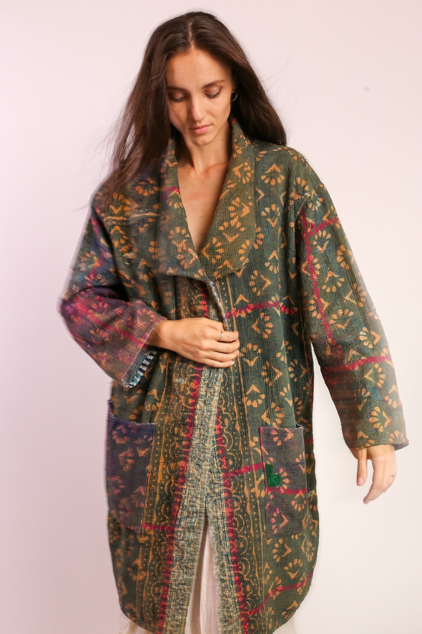 KANTHA COAT JACKET MIMARI - MOMO STUDIO BERLIN - Berlin Concept Store - sustainable & ethical fashion