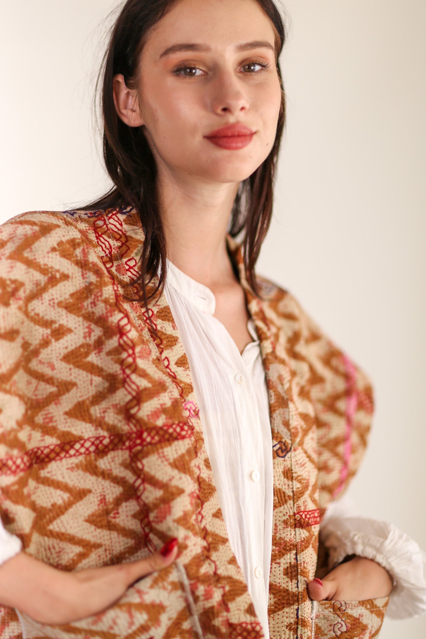 KANTHA COTTON VEST WISUSA - MOMO STUDIO BERLIN - Berlin Concept Store - sustainable & ethical fashion