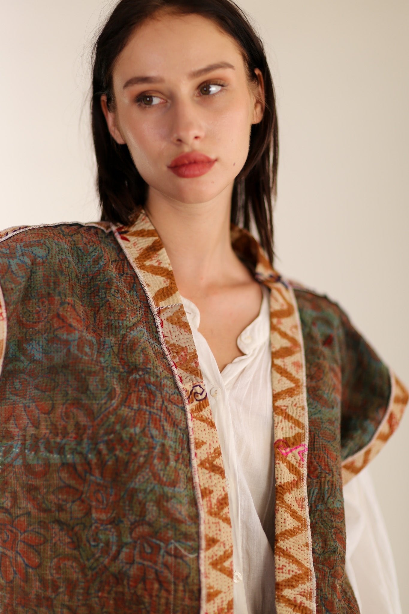 KANTHA COTTON VEST WISUSA - MOMO STUDIO BERLIN - Berlin Concept Store - sustainable & ethical fashion