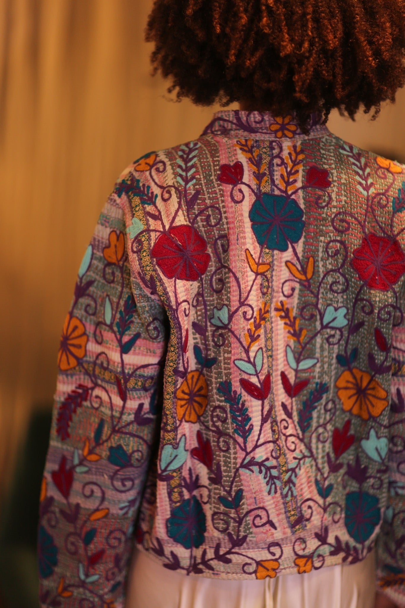 KANTHA EMBROIDERED JACKET INGRID JOY - MOMO STUDIO BERLIN - Berlin Concept Store - sustainable & ethical fashion