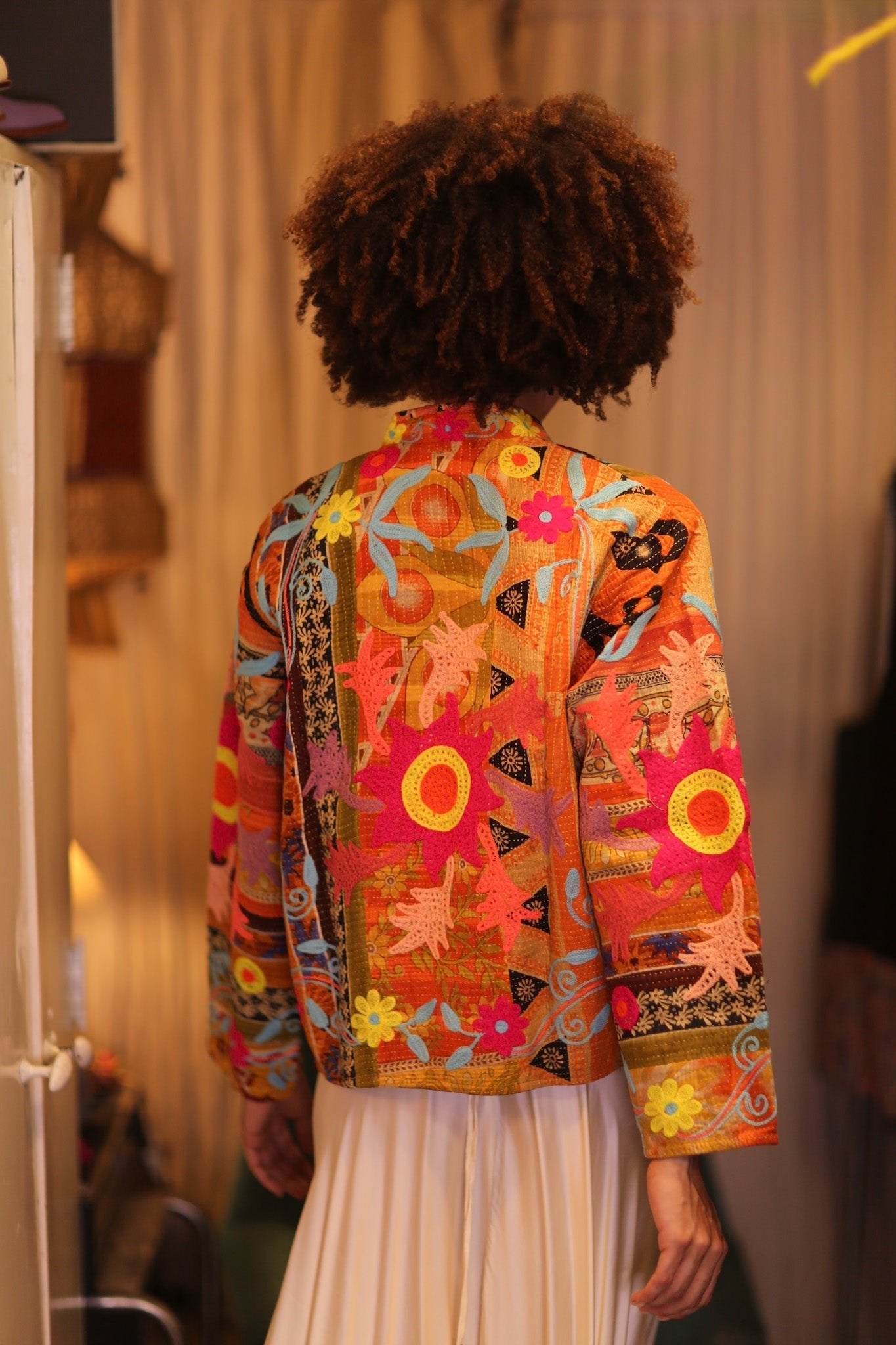 KANTHA EMBROIDERED JACKET INGRID LESB - MOMO STUDIO BERLIN - Berlin Concept Store - sustainable & ethical fashion
