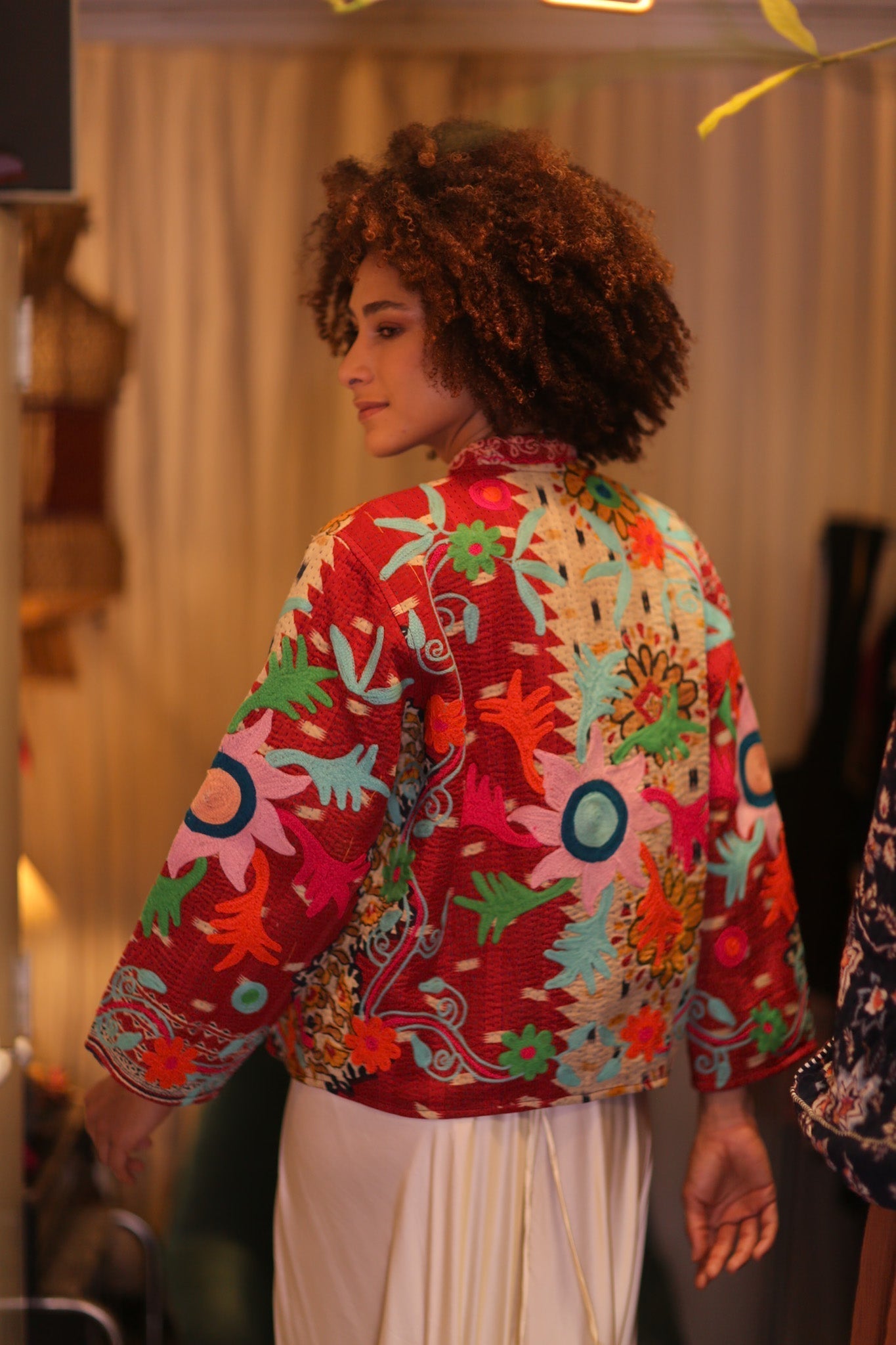 KANTHA EMBROIDERED JACKET INGRID WARYAW - MOMO STUDIO BERLIN - Berlin Concept Store - sustainable & ethical fashion
