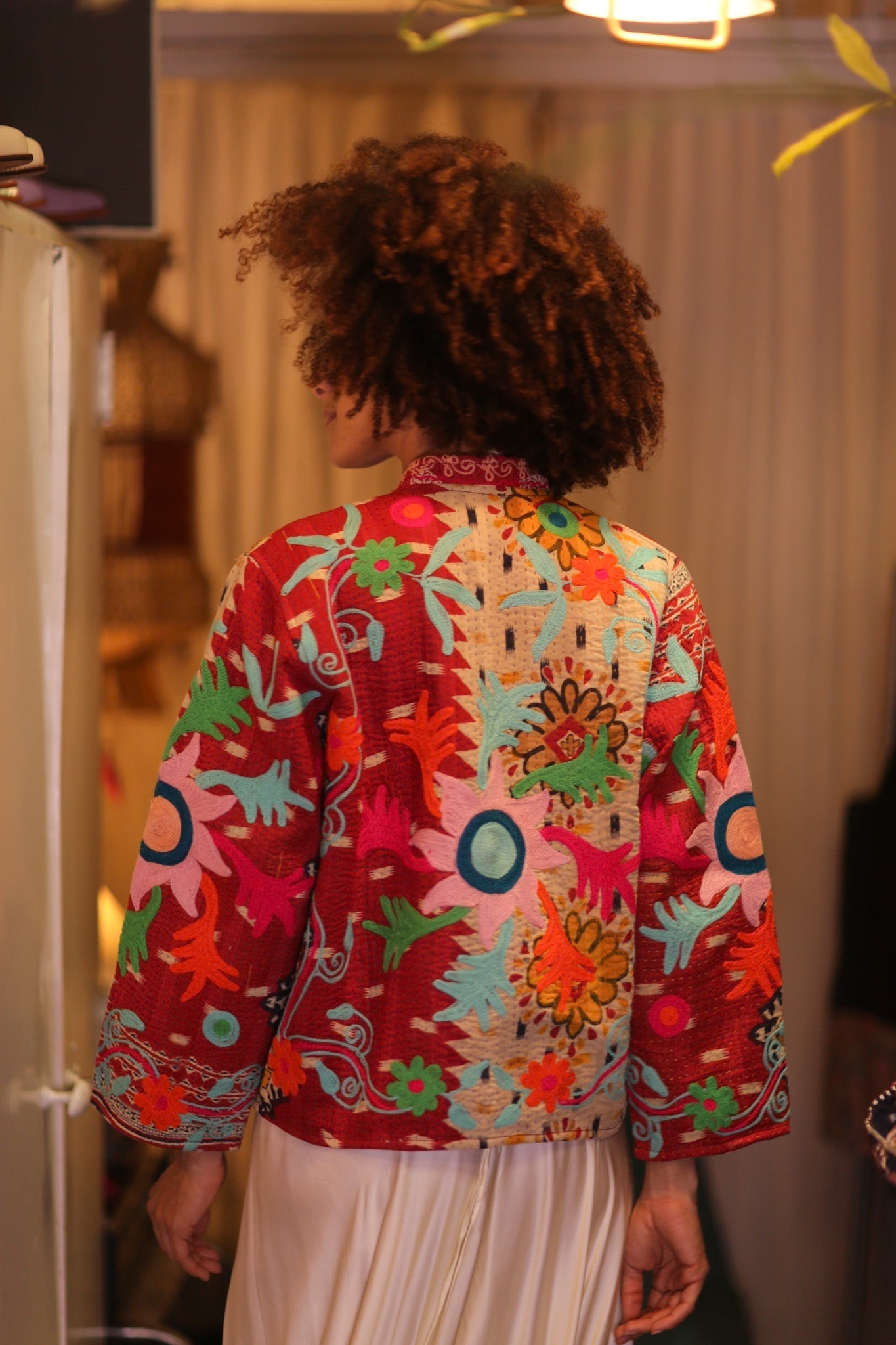KANTHA EMBROIDERED JACKET INGRID WARYAW - MOMO STUDIO BERLIN - Berlin Concept Store - sustainable & ethical fashion