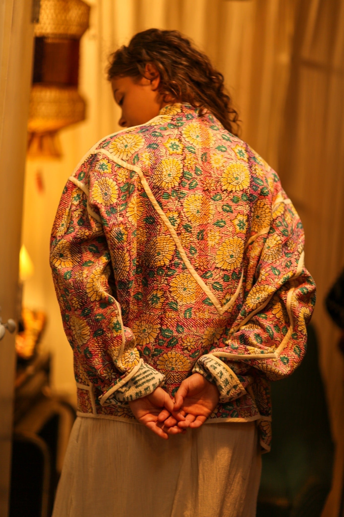 KANTHA JACKET BABY FLOWER - MOMO STUDIO BERLIN - Berlin Concept Store - sustainable & ethical fashion