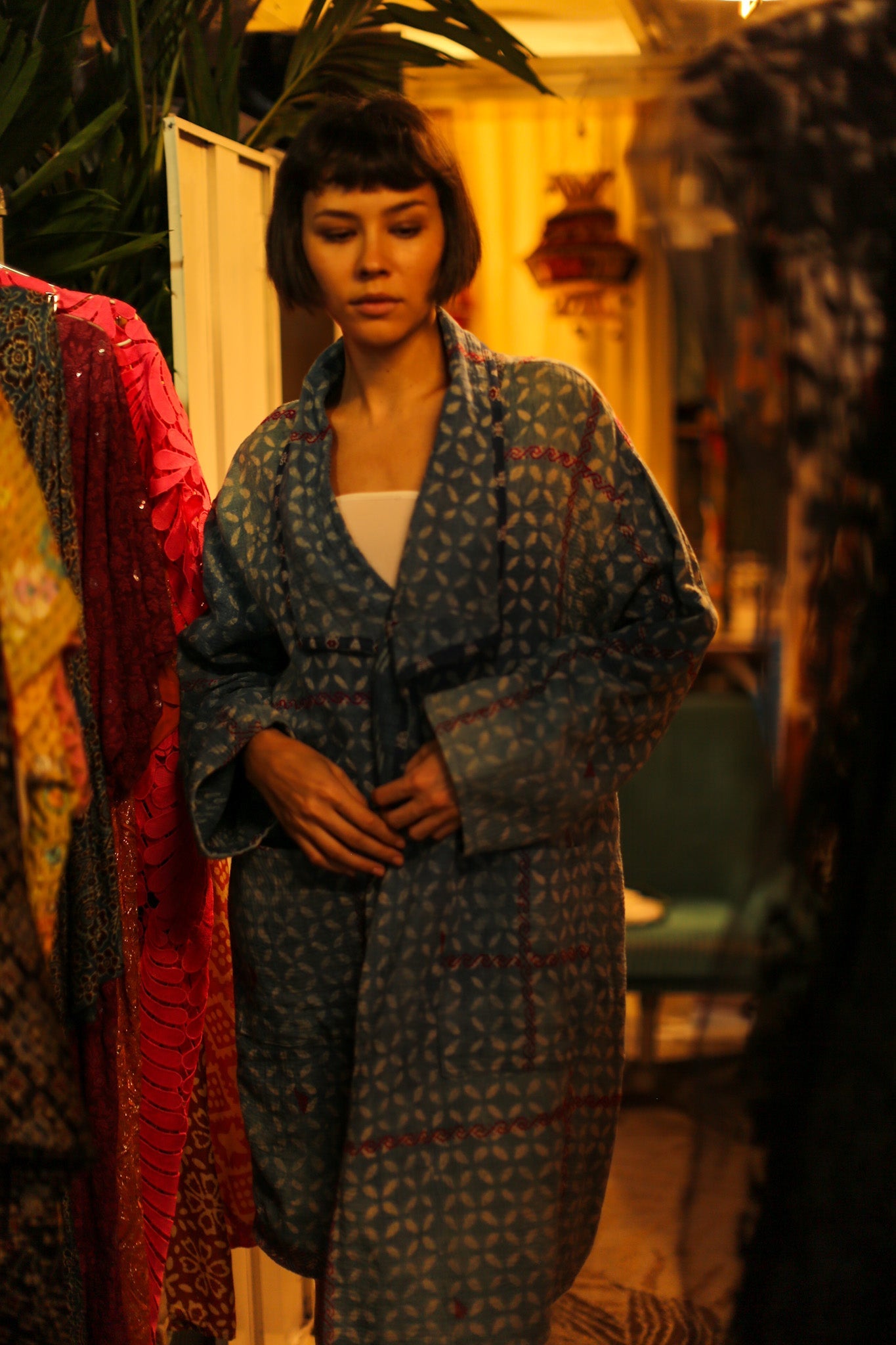 KANTHA JACKET COAT DUSTER GIORGIA - MOMO STUDIO BERLIN - Berlin Concept Store - sustainable & ethical fashion