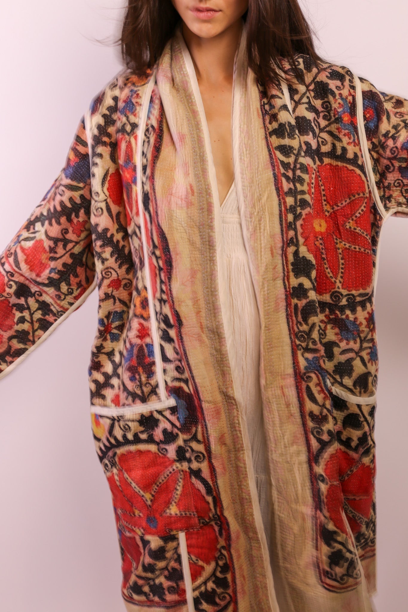 KANTHA JACKET COAT KIBI - MOMO STUDIO BERLIN - Berlin Concept Store - sustainable & ethical fashion