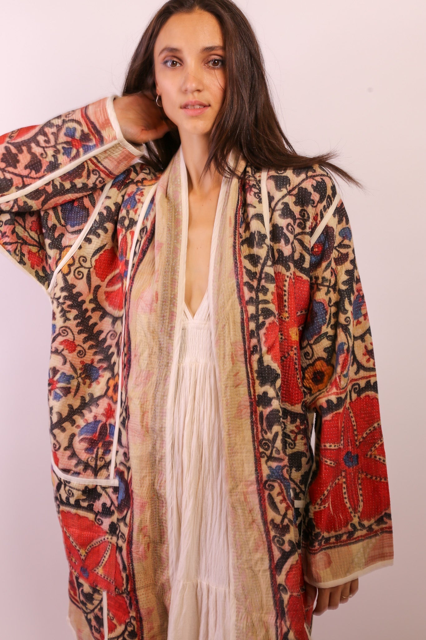 KANTHA JACKET COAT KIBI - MOMO STUDIO BERLIN - Berlin Concept Store - sustainable & ethical fashion