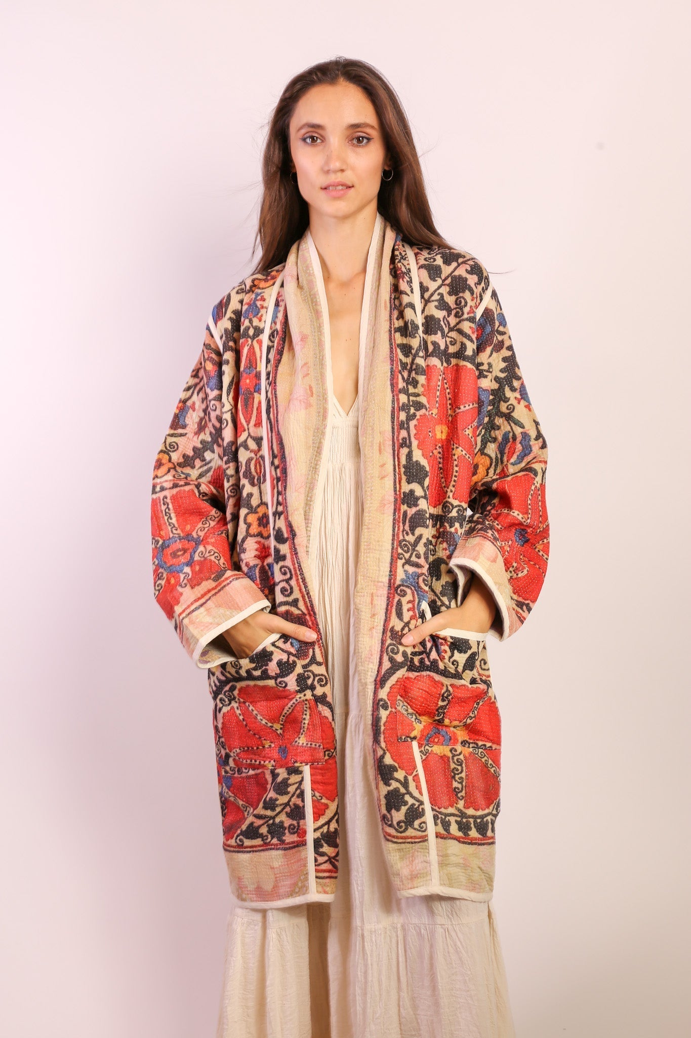 KANTHA JACKET COAT KIBI - MOMO STUDIO BERLIN - Berlin Concept Store - sustainable & ethical fashion