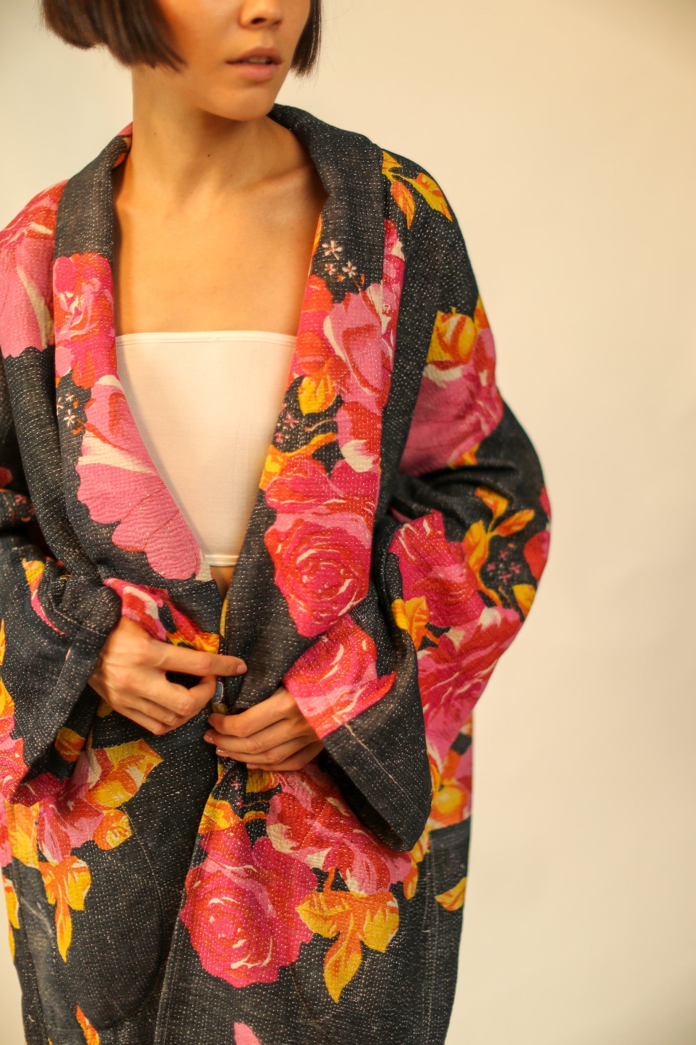 KANTHA JACKET COAT PISTA - MOMO STUDIO BERLIN - Berlin Concept Store - sustainable & ethical fashion