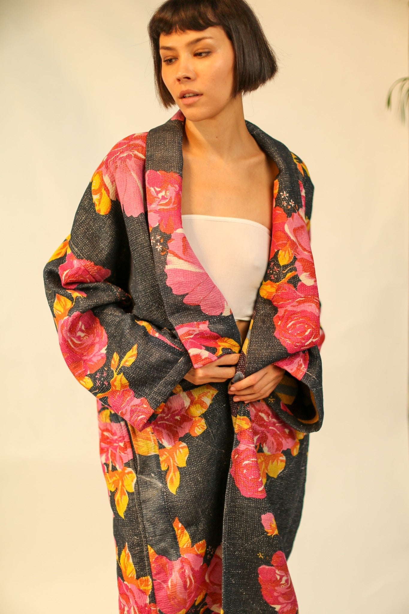 KANTHA JACKET COAT PISTA - MOMO STUDIO BERLIN - Berlin Concept Store - sustainable & ethical fashion