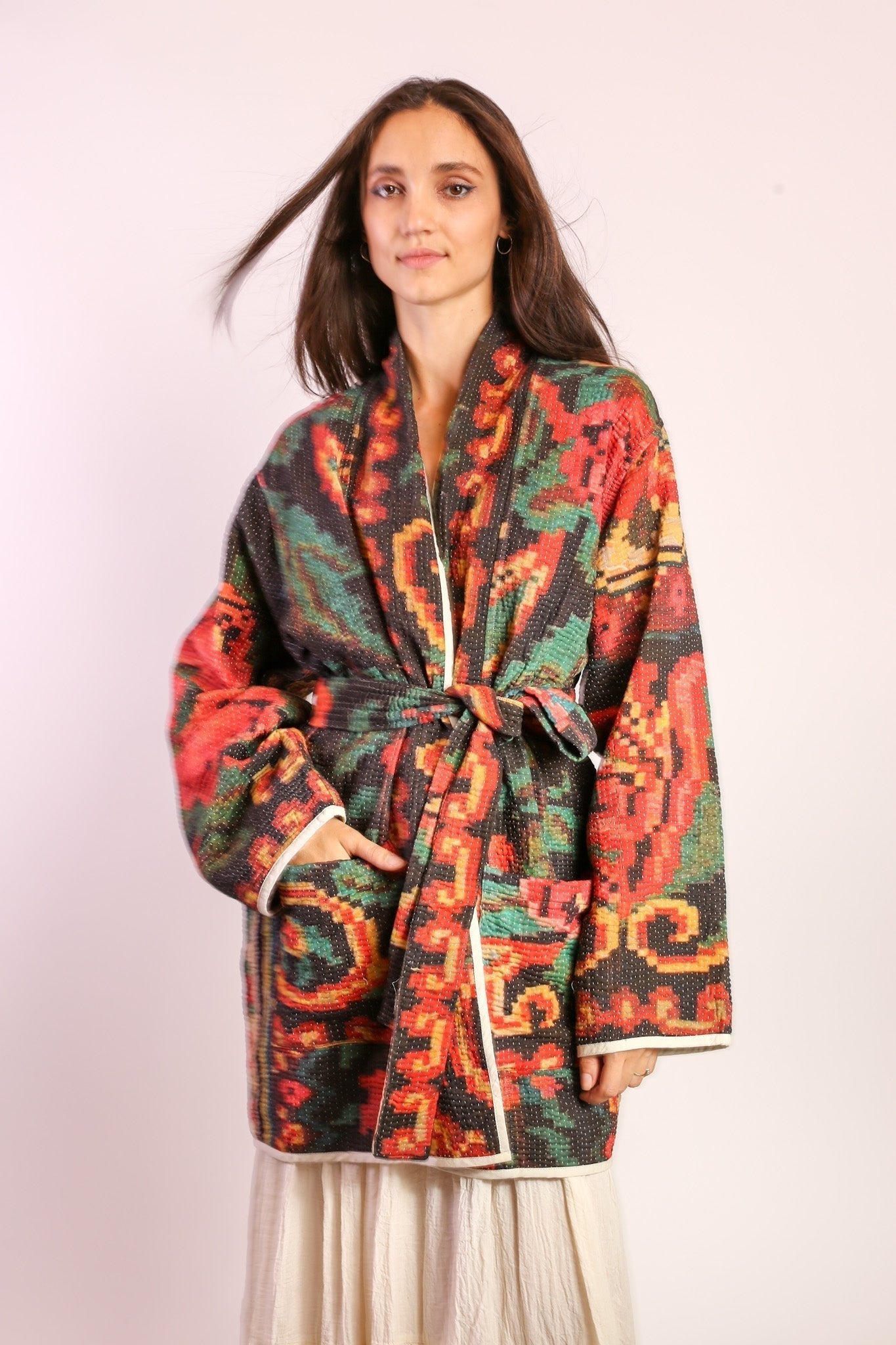 KANTHA JACKET COAT TOMMY - MOMO STUDIO BERLIN - Berlin Concept Store - sustainable & ethical fashion