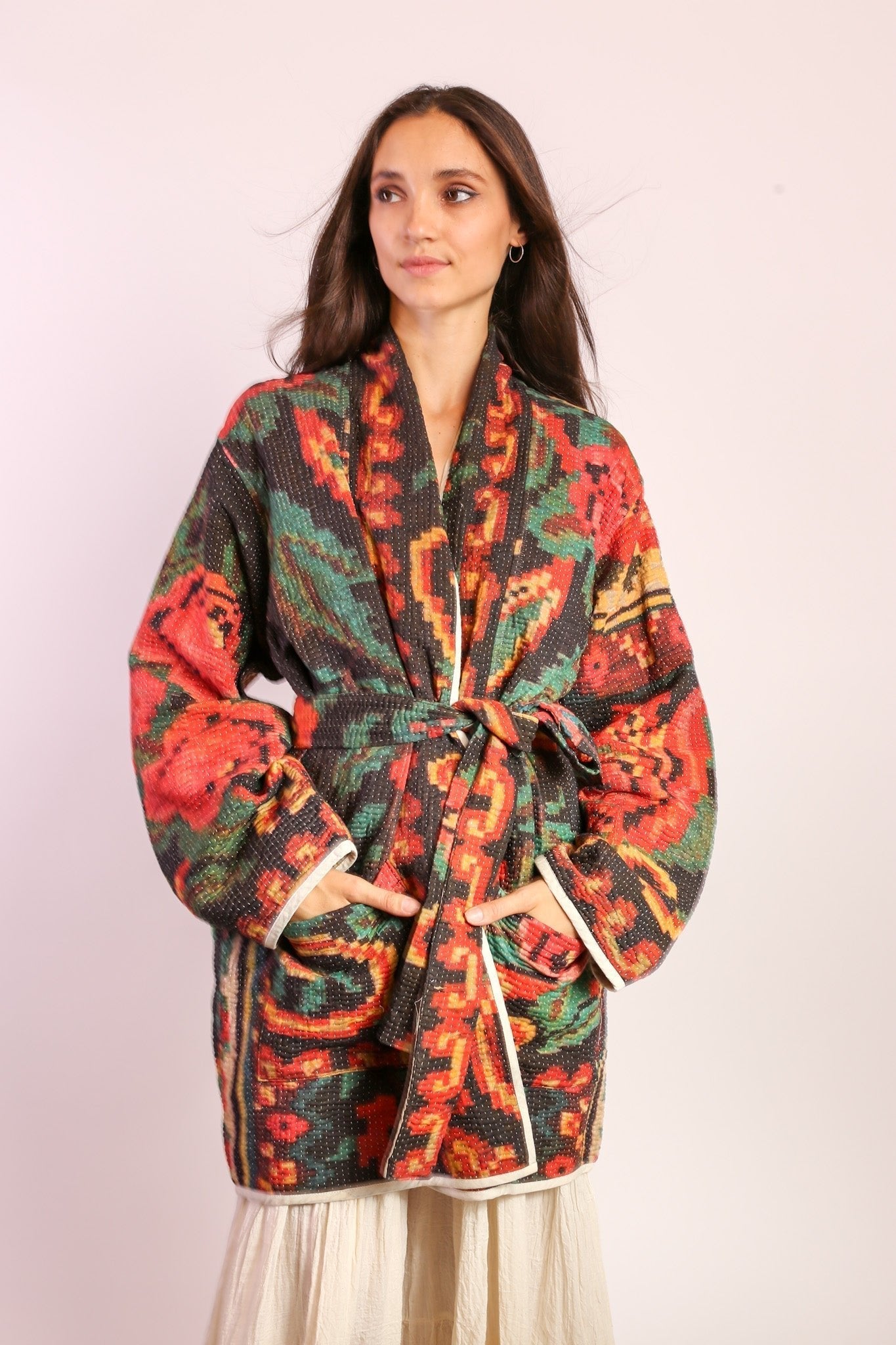 KANTHA JACKET COAT TOMMY - MOMO STUDIO BERLIN - Berlin Concept Store - sustainable & ethical fashion