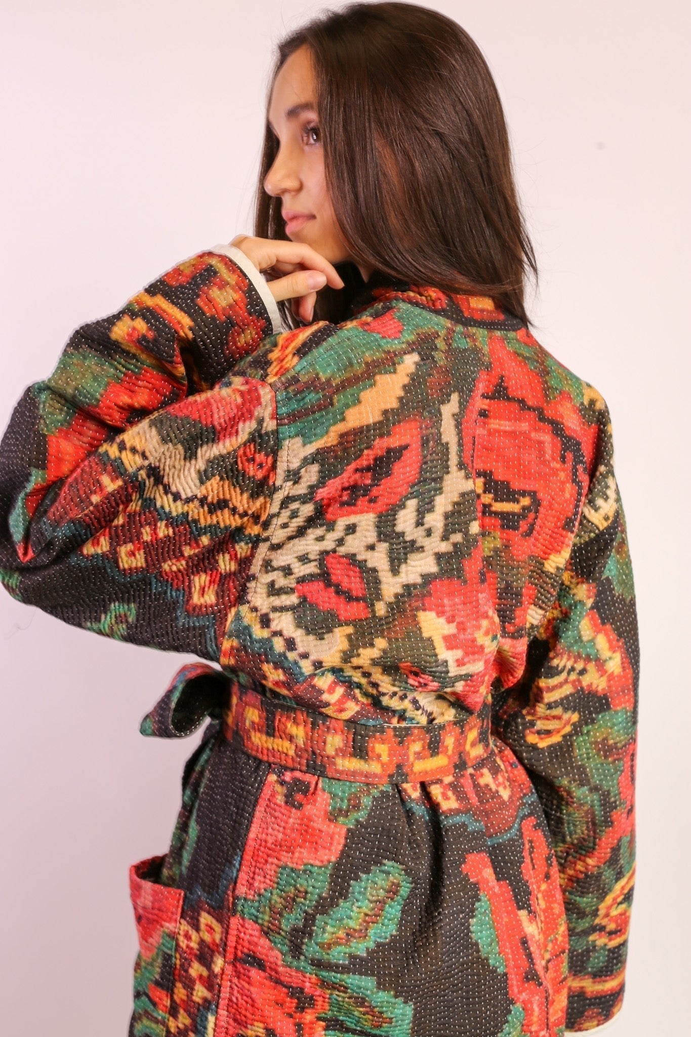 KANTHA JACKET COAT TOMMY - MOMO STUDIO BERLIN - Berlin Concept Store - sustainable & ethical fashion