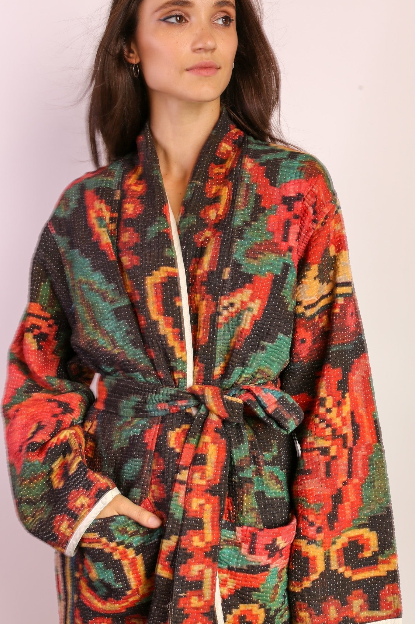 KANTHA JACKET COAT TOMMY - MOMO STUDIO BERLIN - Berlin Concept Store - sustainable & ethical fashion