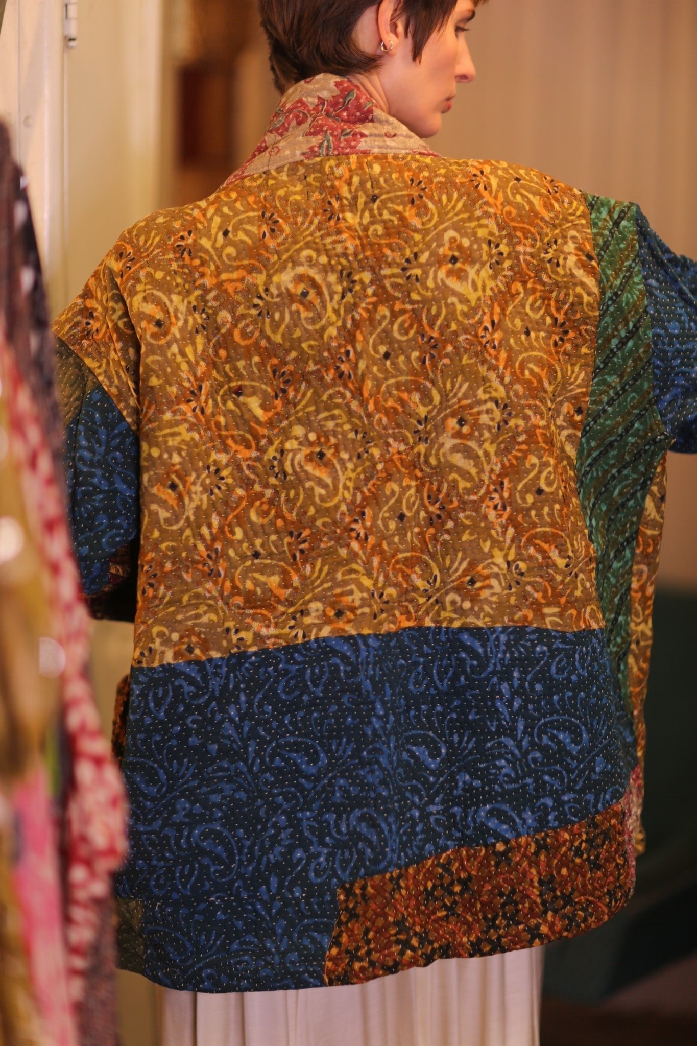KANTHA JACKET COLORFUL ART - MOMO STUDIO BERLIN - Berlin Concept Store - sustainable & ethical fashion