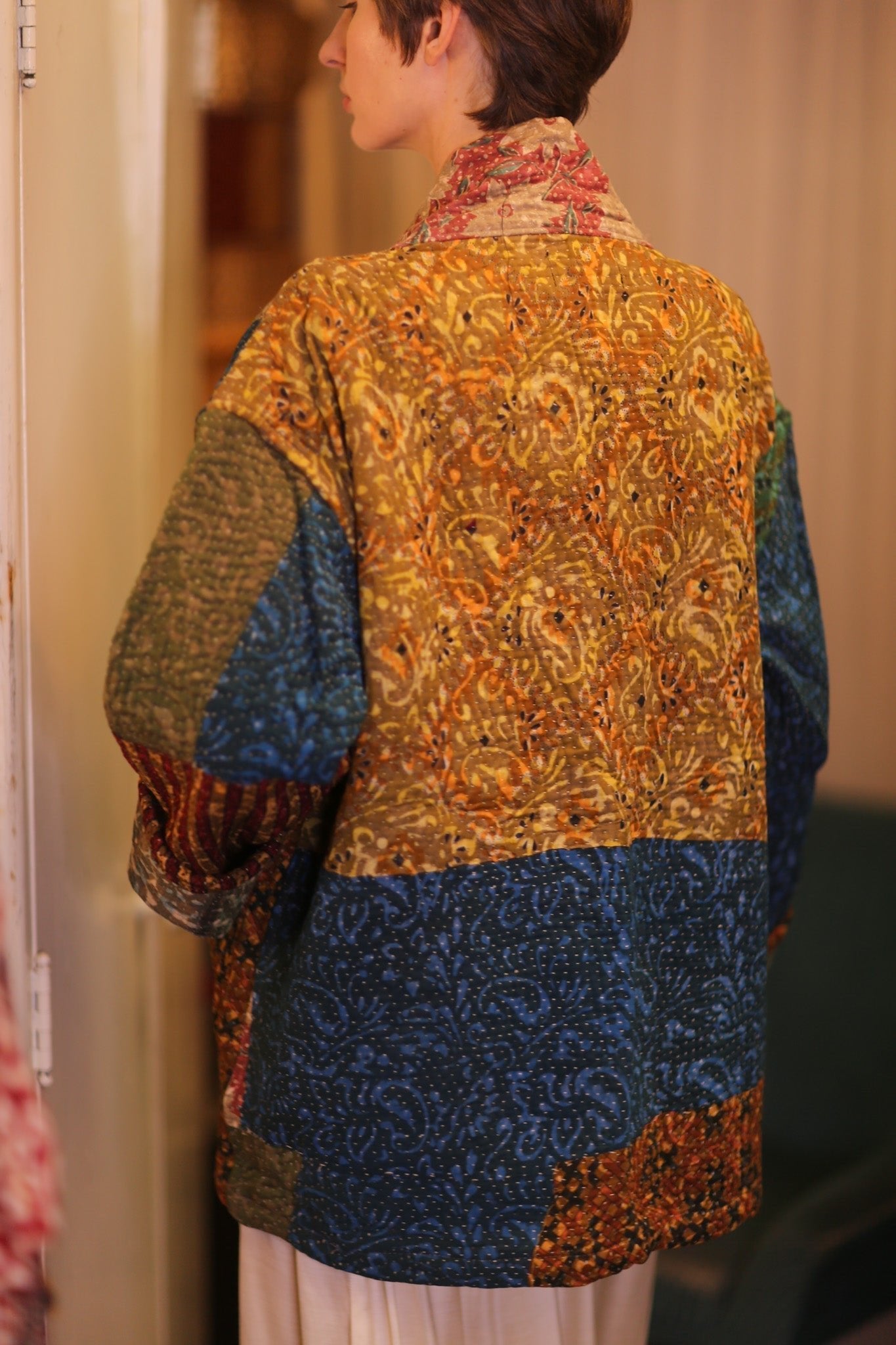 KANTHA JACKET COLORFUL ART - MOMO STUDIO BERLIN - Berlin Concept Store - sustainable & ethical fashion