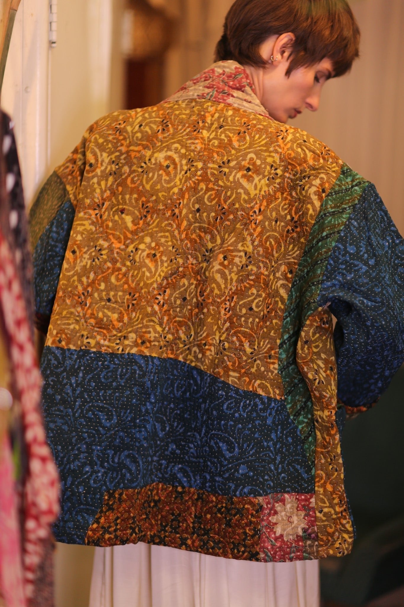 KANTHA JACKET COLORFUL ART - MOMO STUDIO BERLIN - Berlin Concept Store - sustainable & ethical fashion