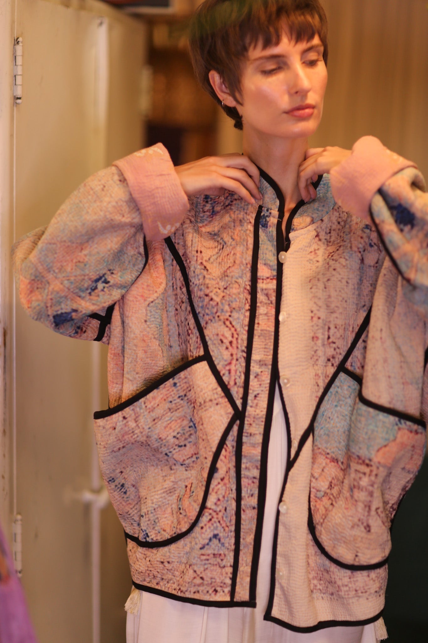 KANTHA JACKET ETHEREAL - MOMO STUDIO BERLIN - Berlin Concept Store - sustainable & ethical fashion