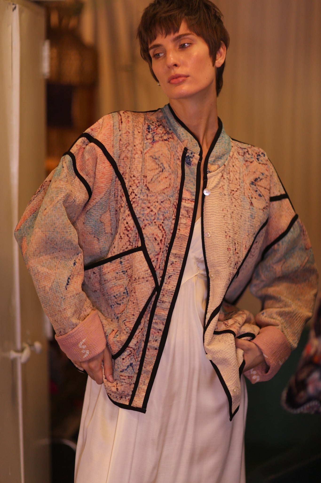 KANTHA JACKET ETHEREAL - MOMO STUDIO BERLIN - Berlin Concept Store - sustainable & ethical fashion