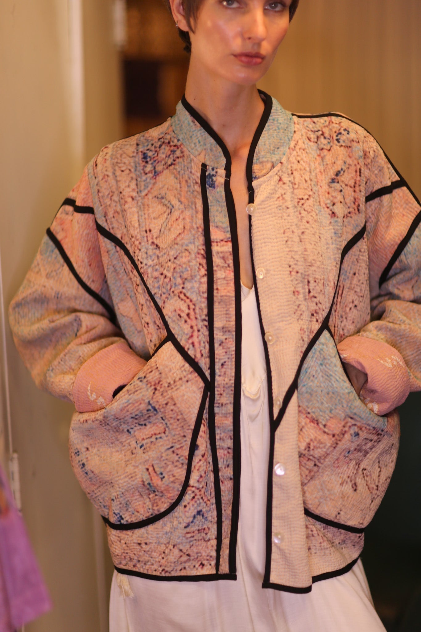 KANTHA JACKET ETHEREAL - MOMO STUDIO BERLIN - Berlin Concept Store - sustainable & ethical fashion