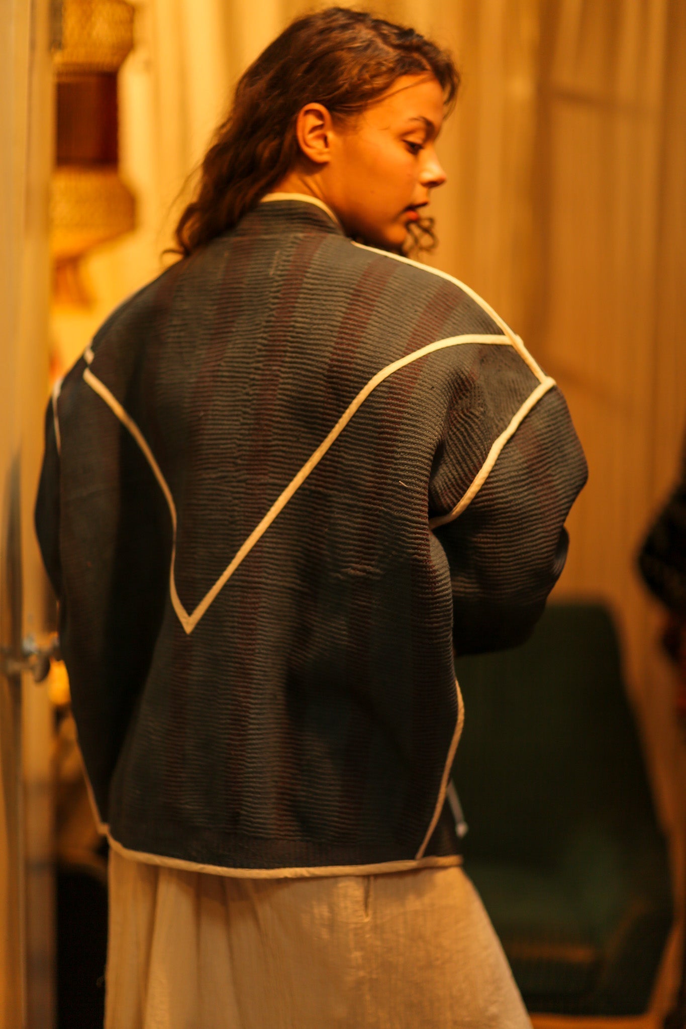 KANTHA JACKET LAYLA NIGHT - MOMO STUDIO BERLIN - Berlin Concept Store - sustainable & ethical fashion