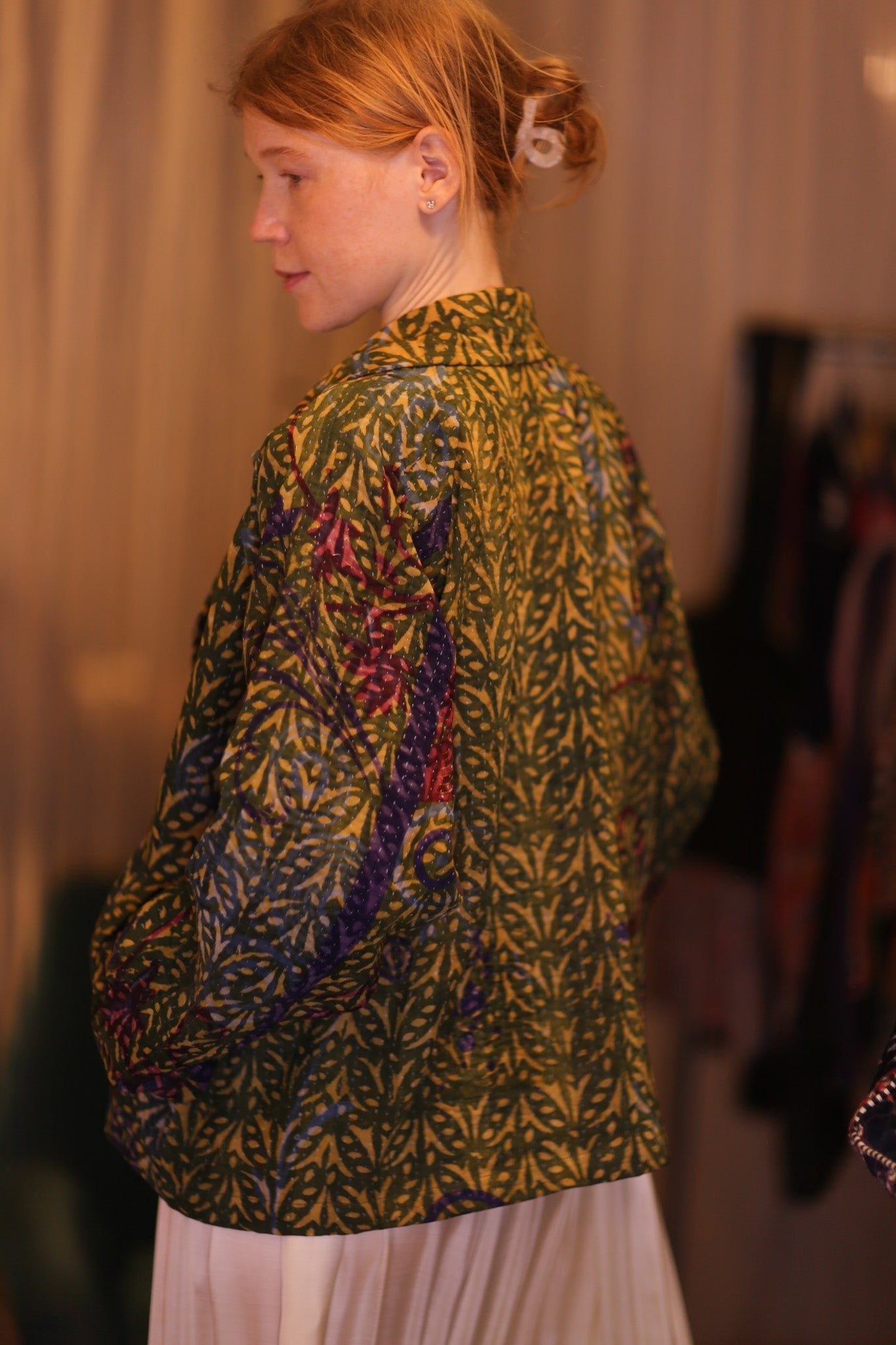 KANTHA JACKET MARIGOLD - MOMO STUDIO BERLIN - Berlin Concept Store - sustainable & ethical fashion