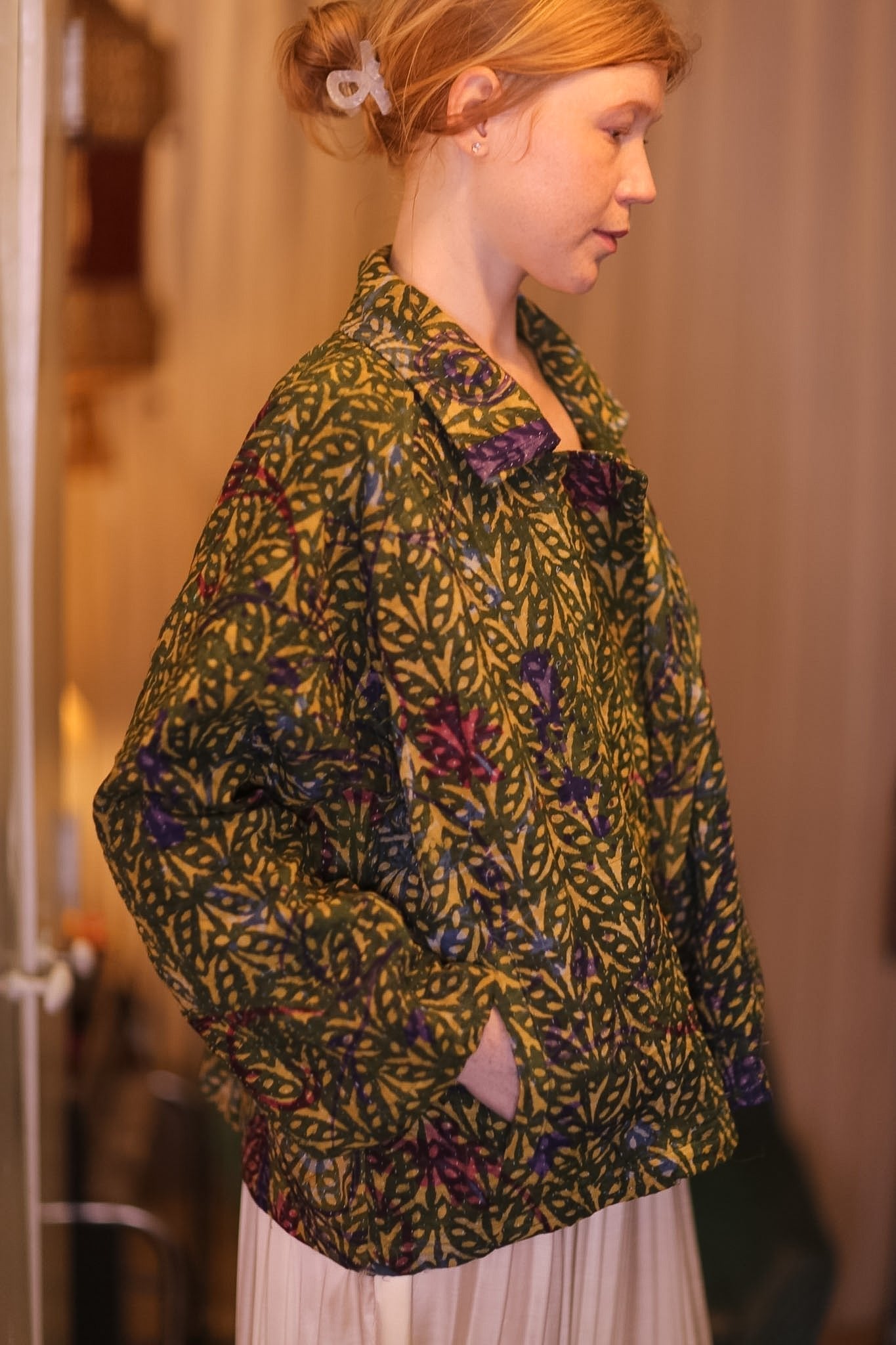 KANTHA JACKET MARIGOLD - MOMO STUDIO BERLIN - Berlin Concept Store - sustainable & ethical fashion