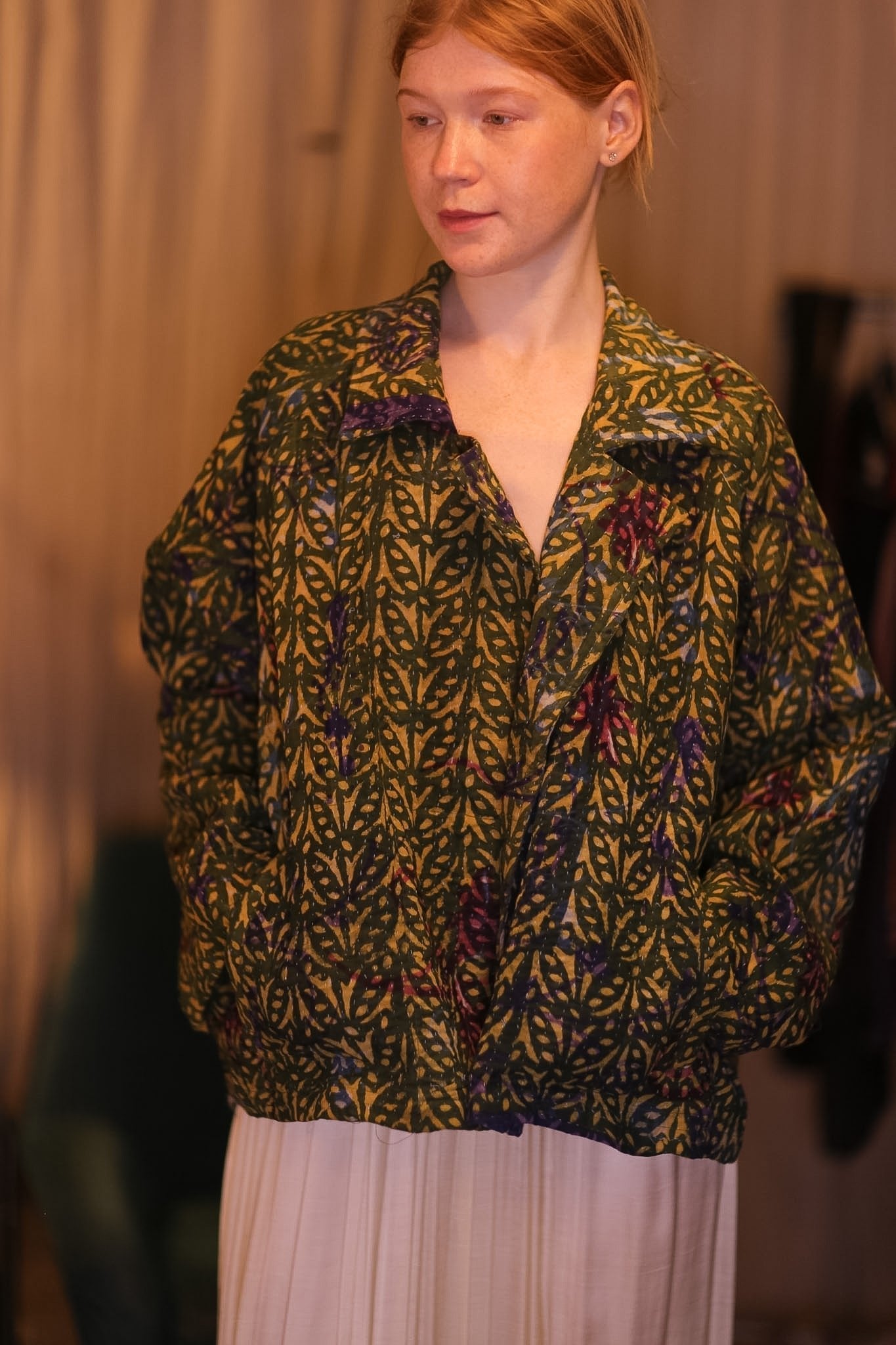 KANTHA JACKET MARIGOLD - MOMO STUDIO BERLIN - Berlin Concept Store - sustainable & ethical fashion