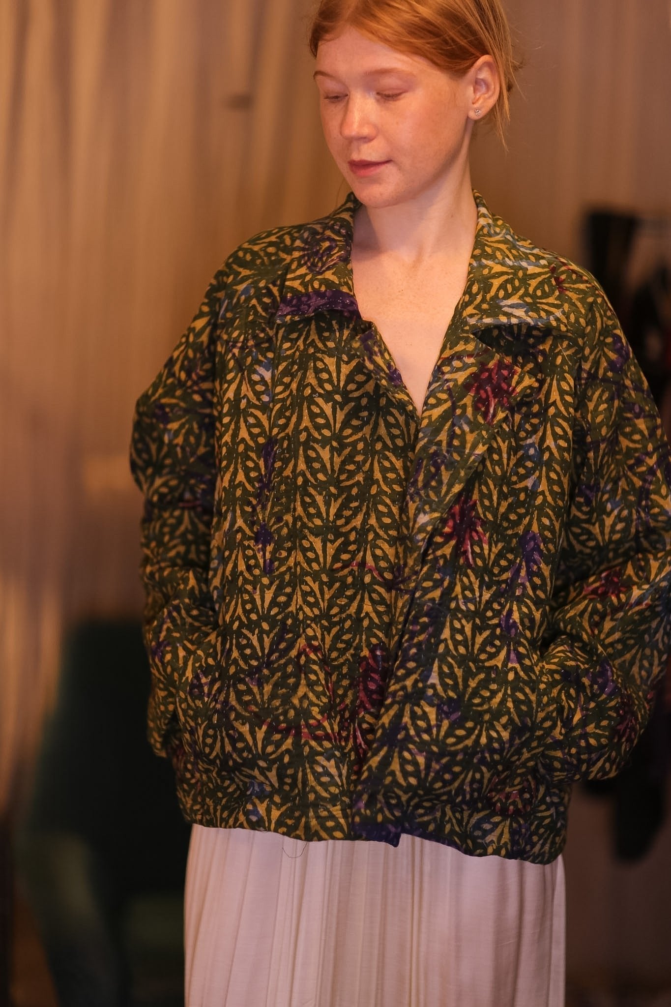 KANTHA JACKET MARIGOLD - MOMO STUDIO BERLIN - Berlin Concept Store - sustainable & ethical fashion