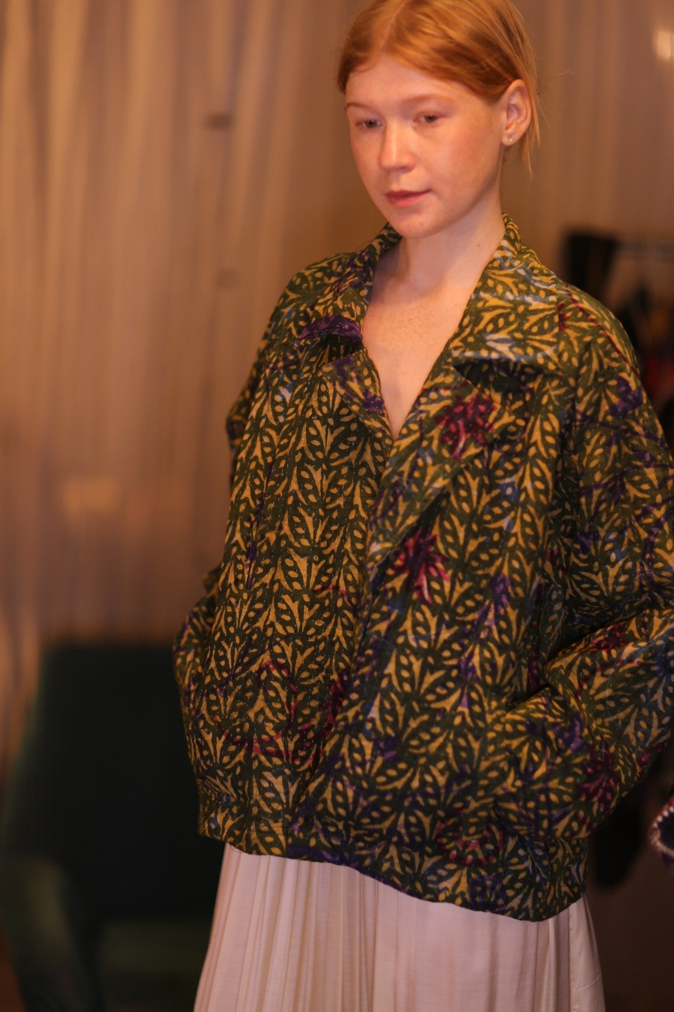 KANTHA JACKET MARIGOLD - MOMO STUDIO BERLIN - Berlin Concept Store - sustainable & ethical fashion