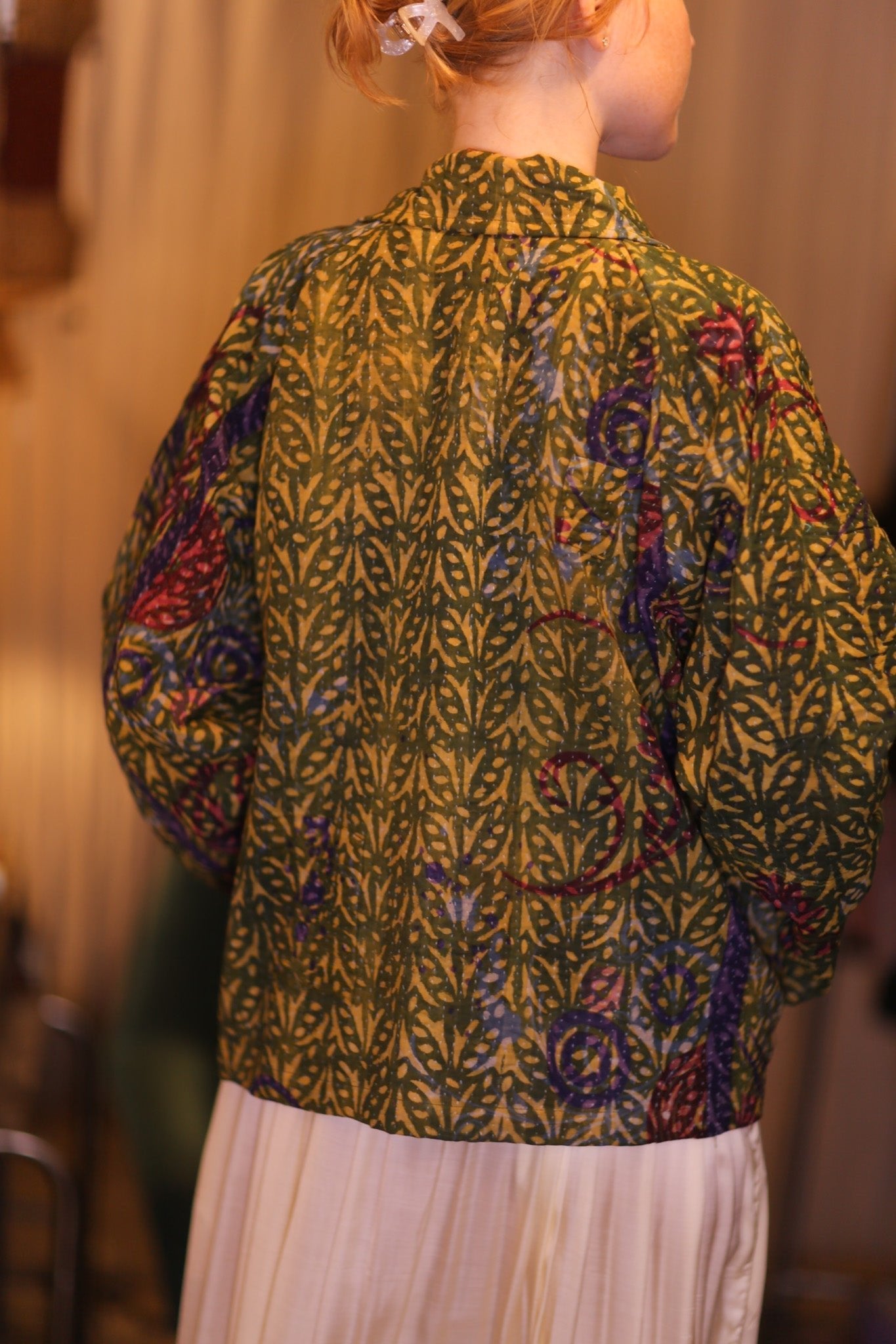 KANTHA JACKET MARIGOLD - MOMO STUDIO BERLIN - Berlin Concept Store - sustainable & ethical fashion