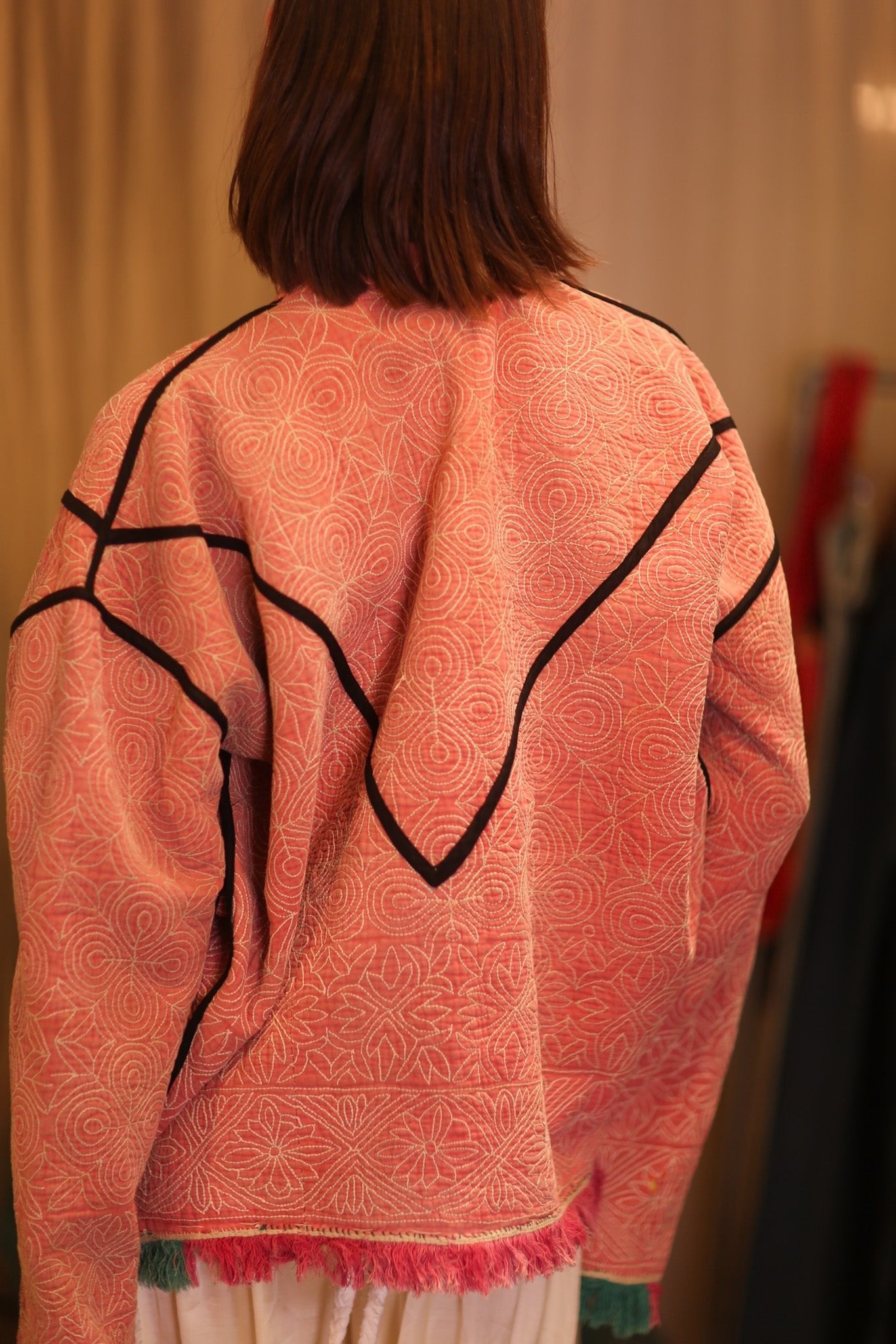 KANTHA JACKET MARMALADE - MOMO STUDIO BERLIN - Berlin Concept Store - sustainable & ethical fashion