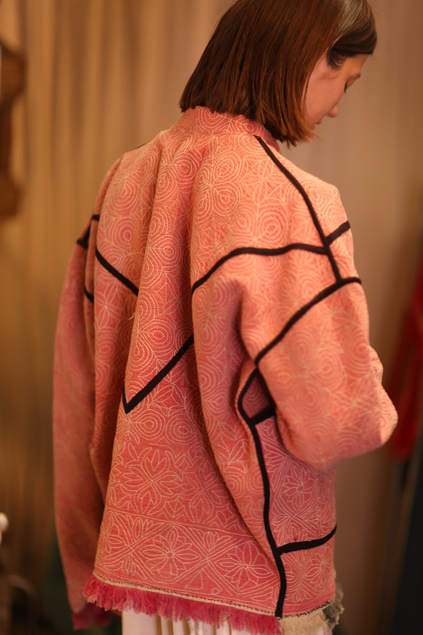 KANTHA JACKET MARMALADE - MOMO STUDIO BERLIN - Berlin Concept Store - sustainable & ethical fashion