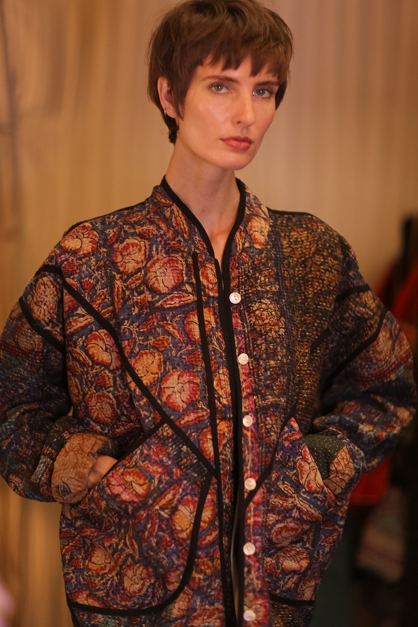 KANTHA JACKET MORNING GLORY - MOMO STUDIO BERLIN - Berlin Concept Store - sustainable & ethical fashion