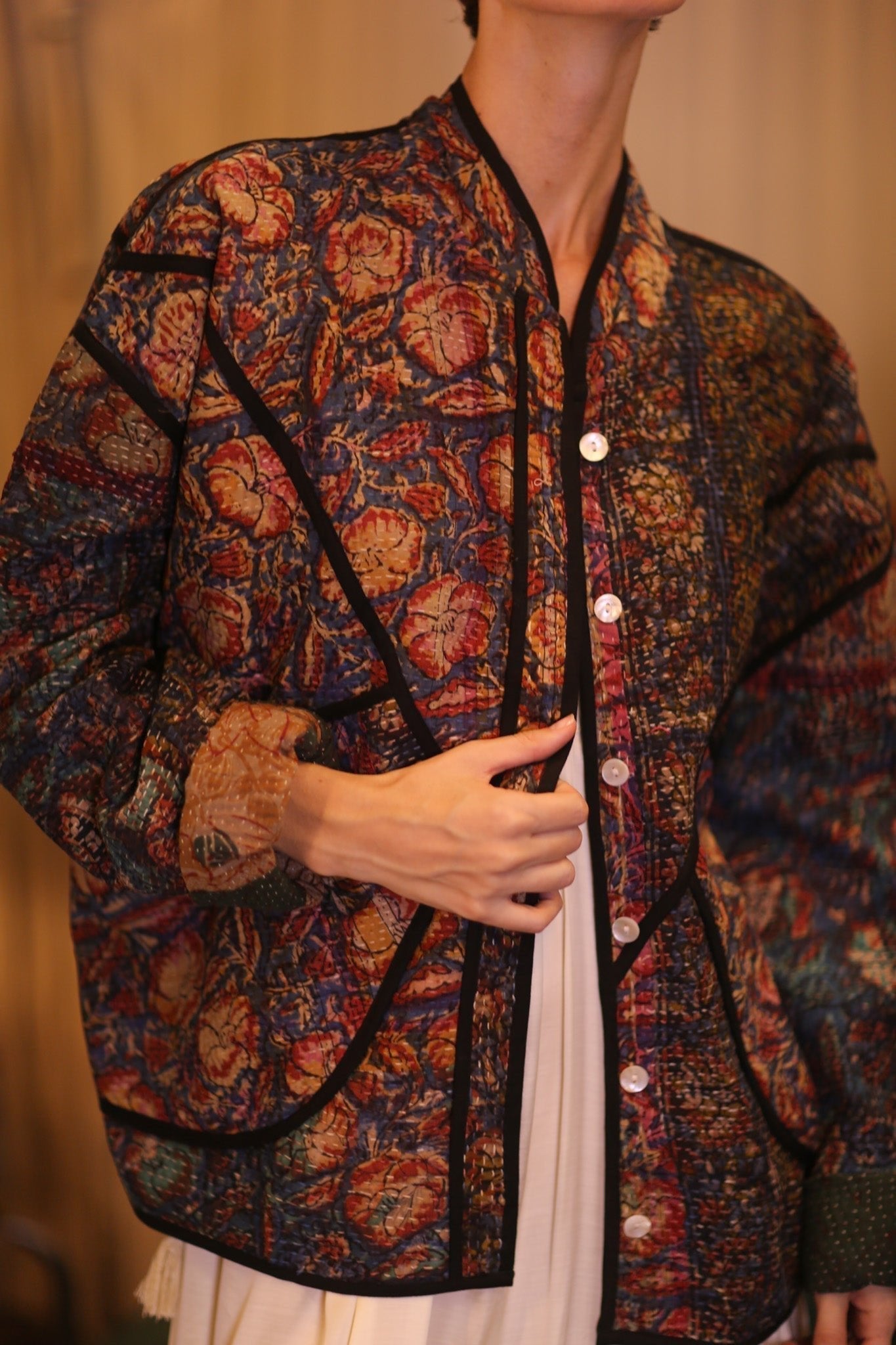 KANTHA JACKET MORNING GLORY - MOMO STUDIO BERLIN - Berlin Concept Store - sustainable & ethical fashion