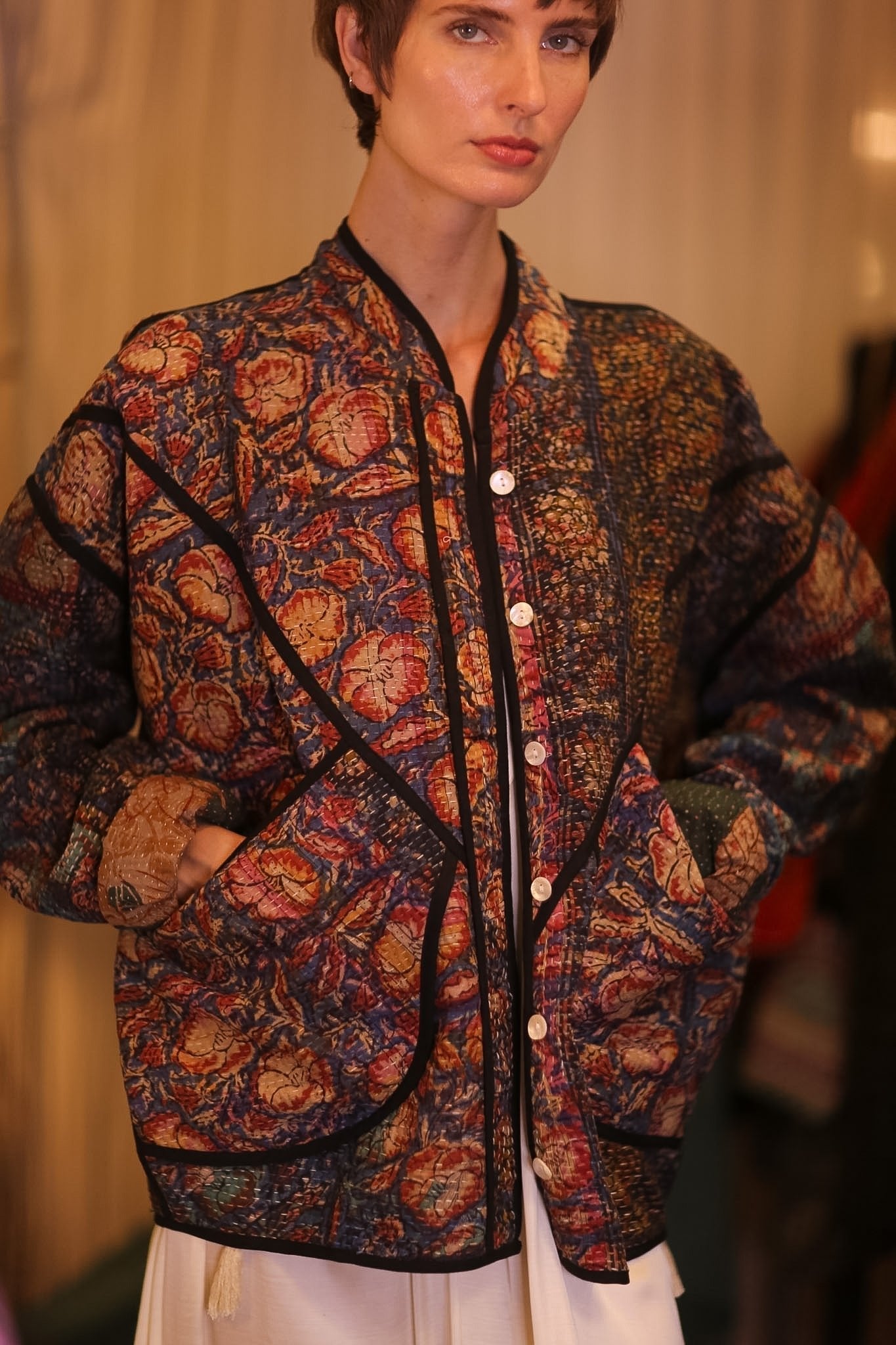 KANTHA JACKET MORNING GLORY - MOMO STUDIO BERLIN - Berlin Concept Store - sustainable & ethical fashion